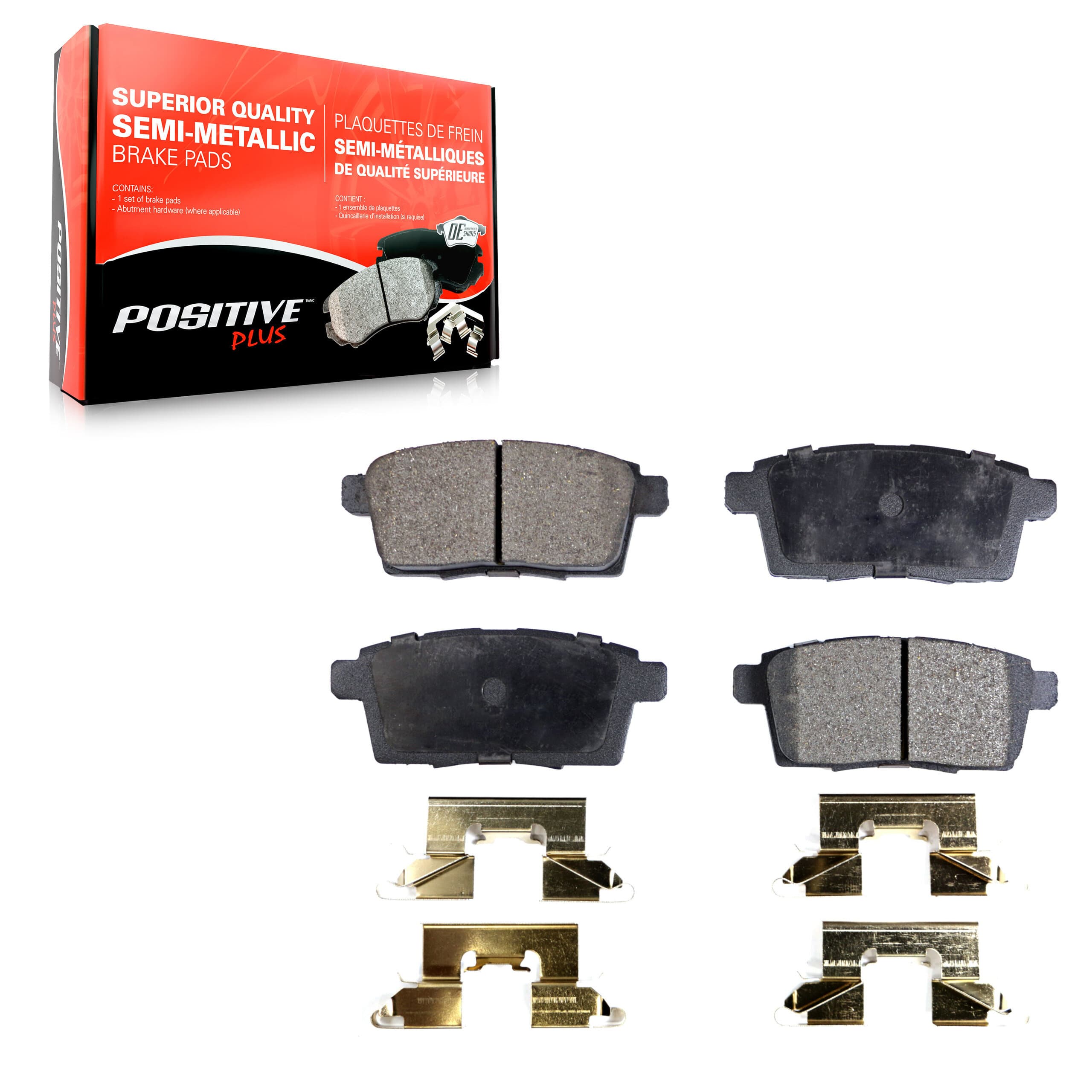 Positive Plus - PPF-D1259 - Rear Disc Brake Pad image 1