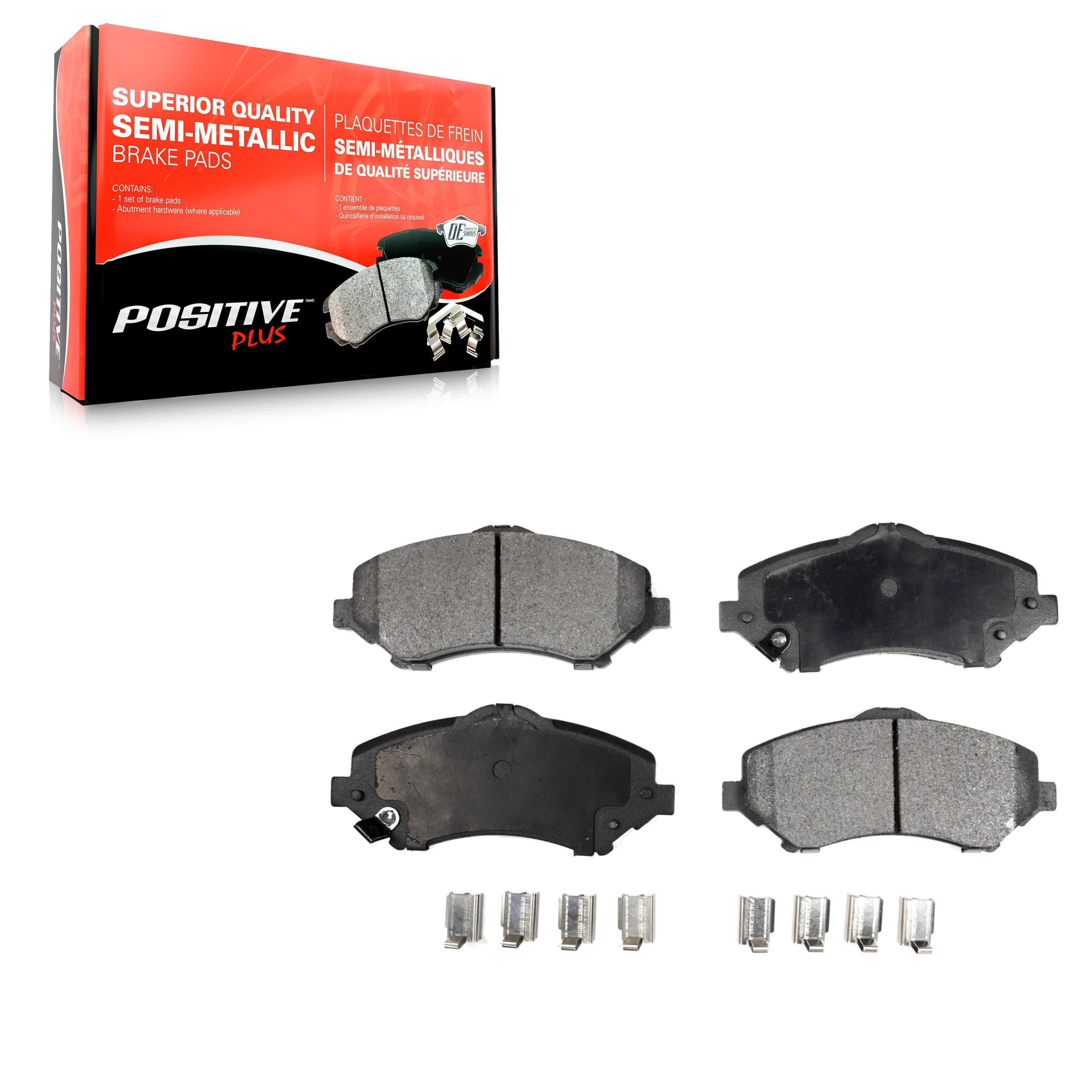Positive Plus - PPF-D1273 - Front Disc Brake Pad image 1