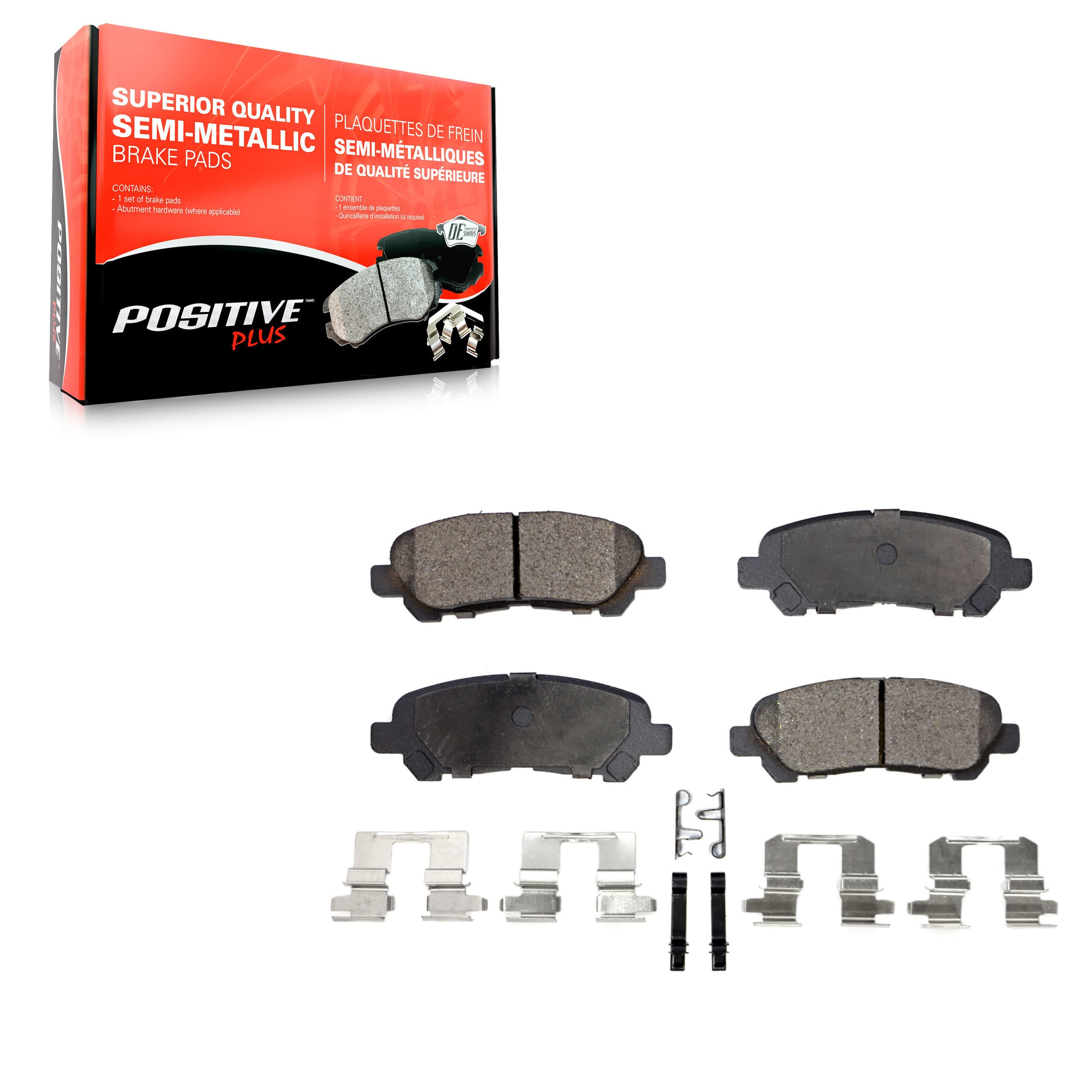Positive Plus - PPF-D1325 - Rear Disc Brake Pad image 1