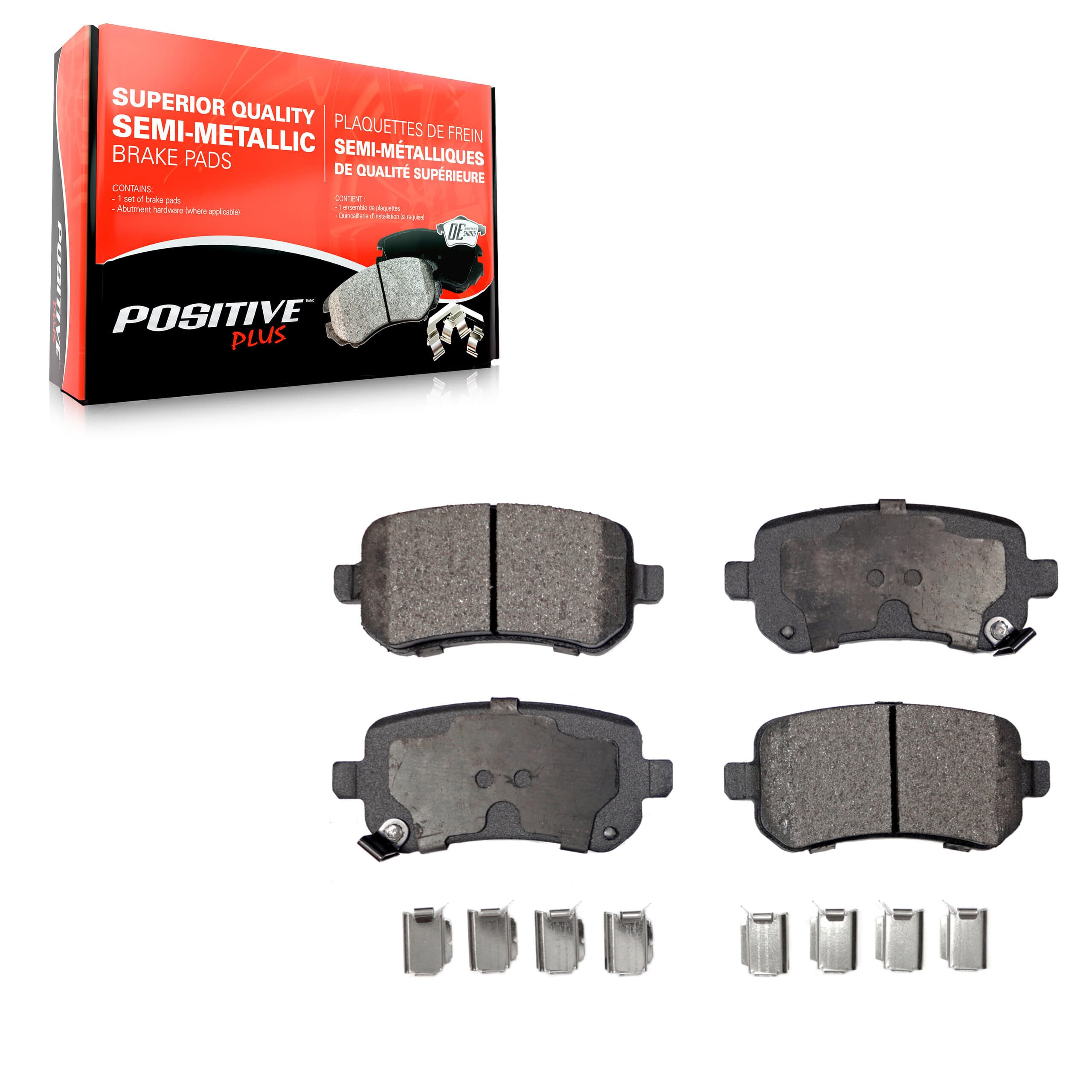 Positive Plus - PPF-D1326 - Rear Disc Brake Pad image 1