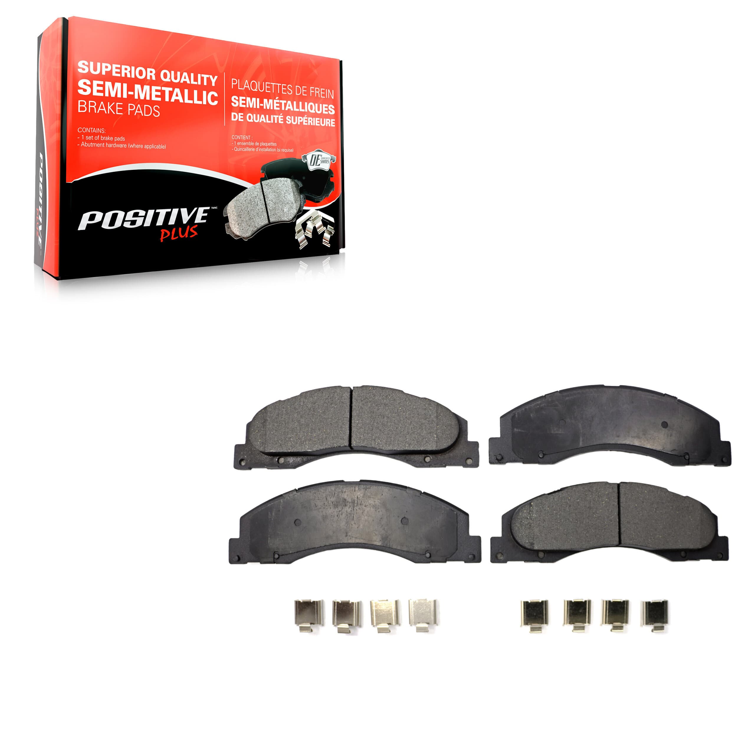 Positive Plus - PPF-D1328 - Front Disc Brake Pad image 1