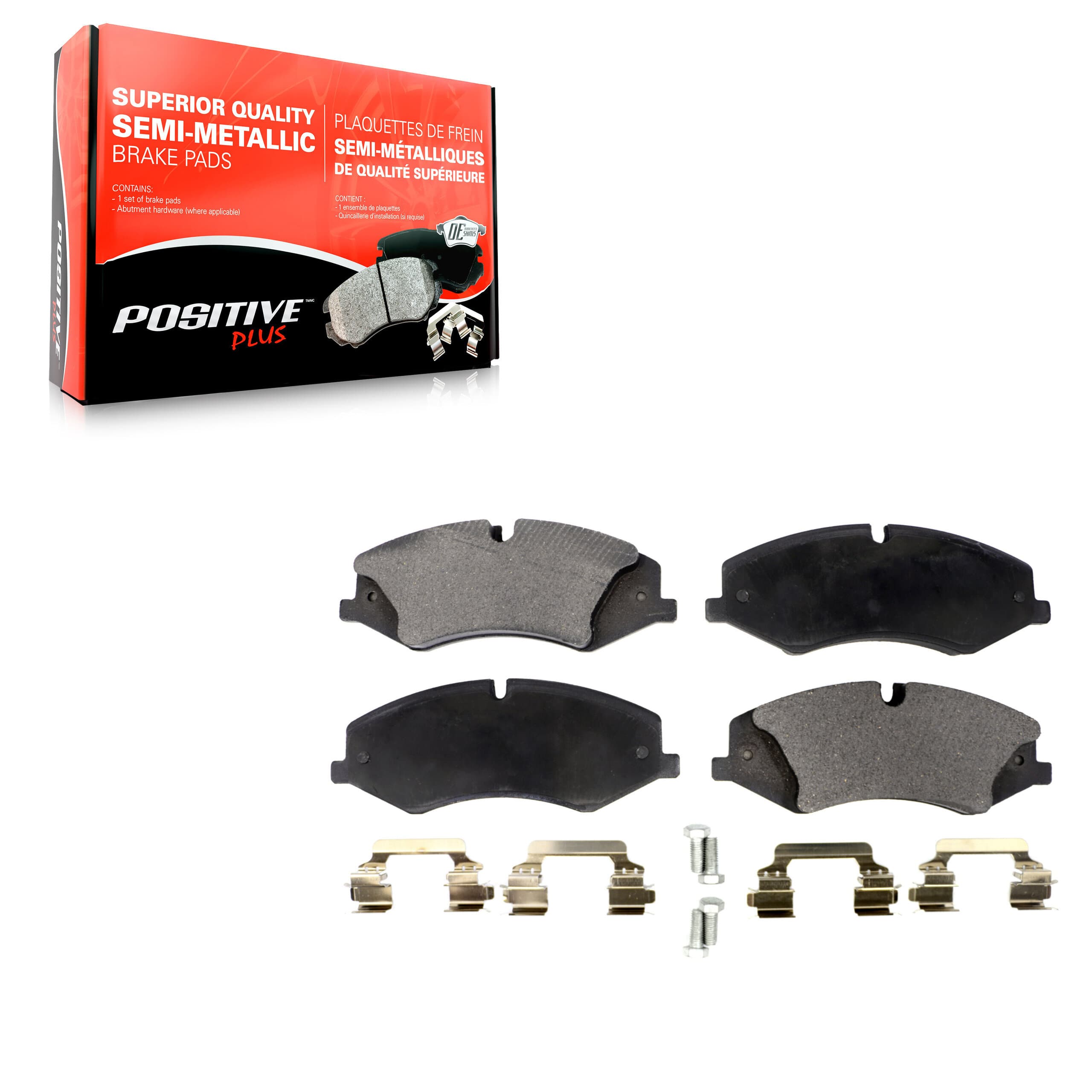 Positive Plus - PPF-D1425 - Front Disc Brake Pad image 1