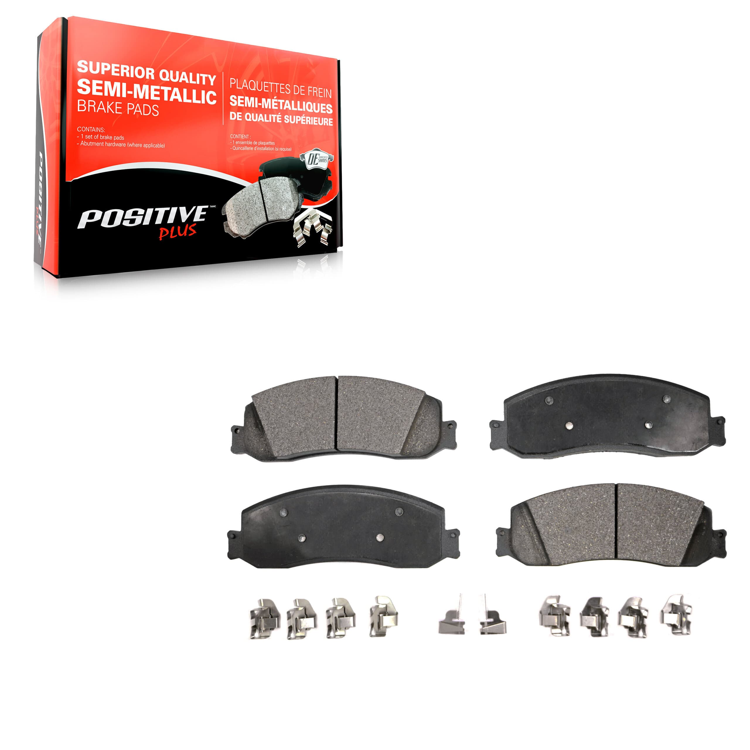 Positive Plus - PPF-D1631 - Front Disc Brake Pad image 1