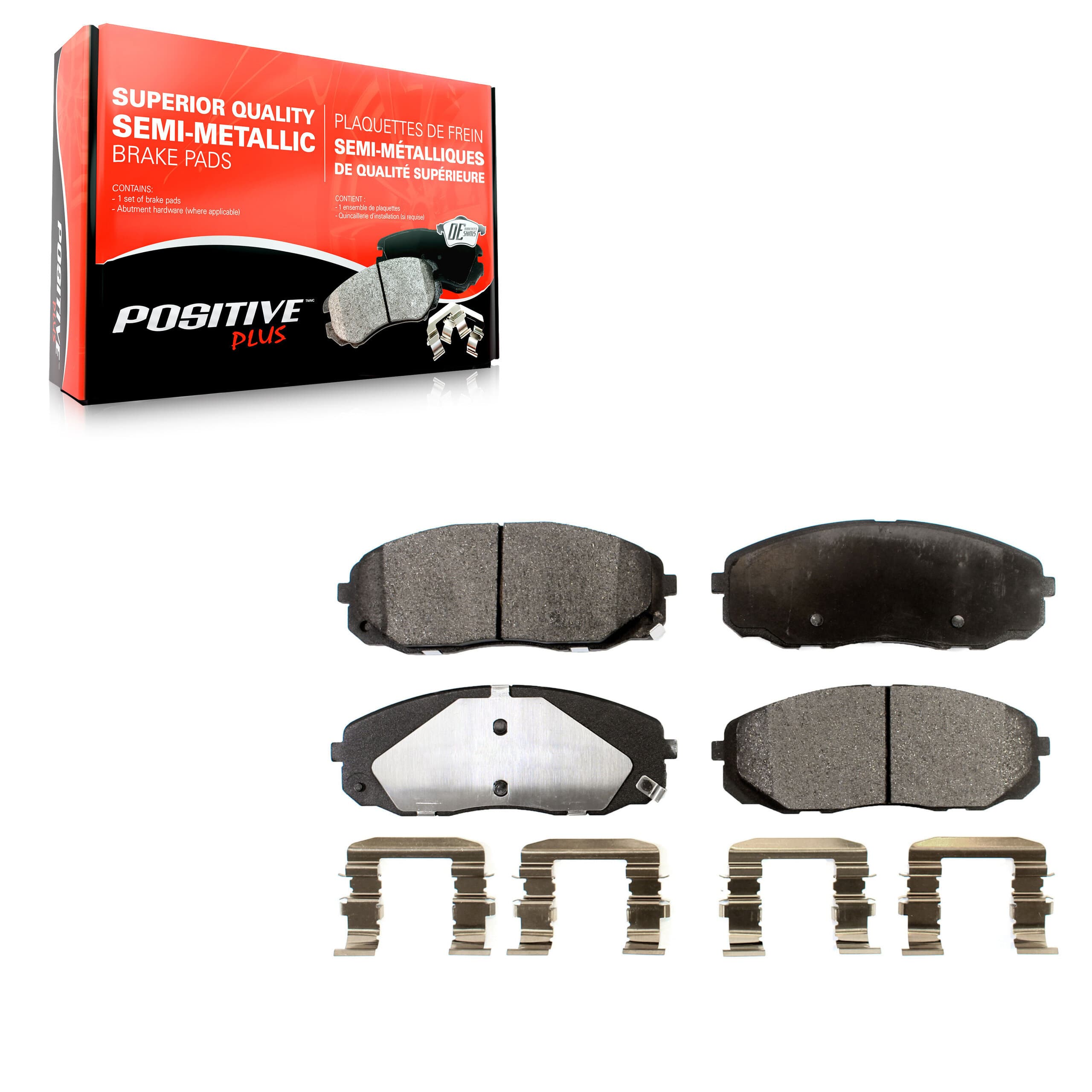 Positive Plus - PPF-D1814 - Front Disc Brake Pad image 1