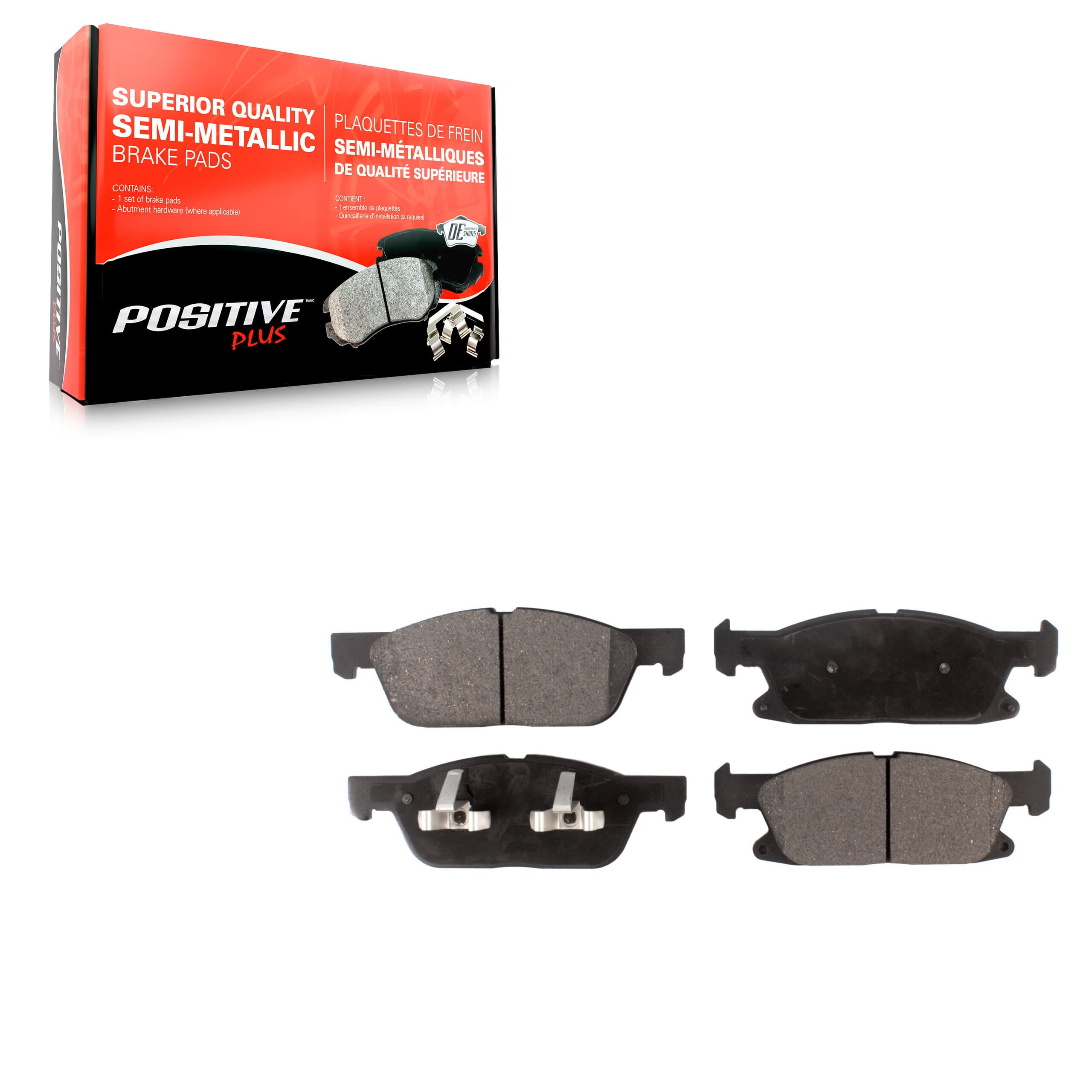 Positive Plus - PPF-D1818 - Front Disc Brake Pad image 1