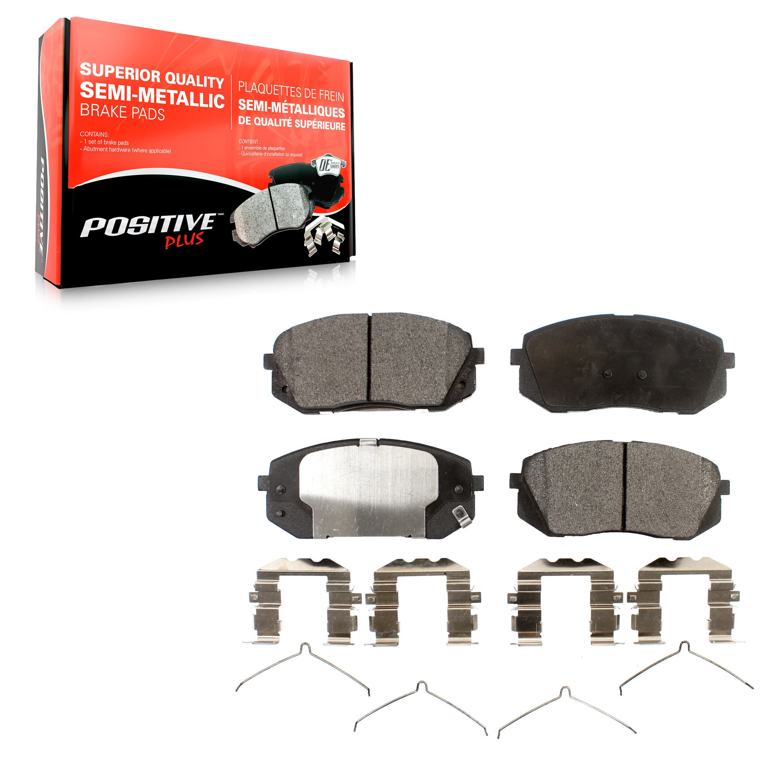 Positive Plus - PPF-D1826 - Front Disc Brake Pad image 1