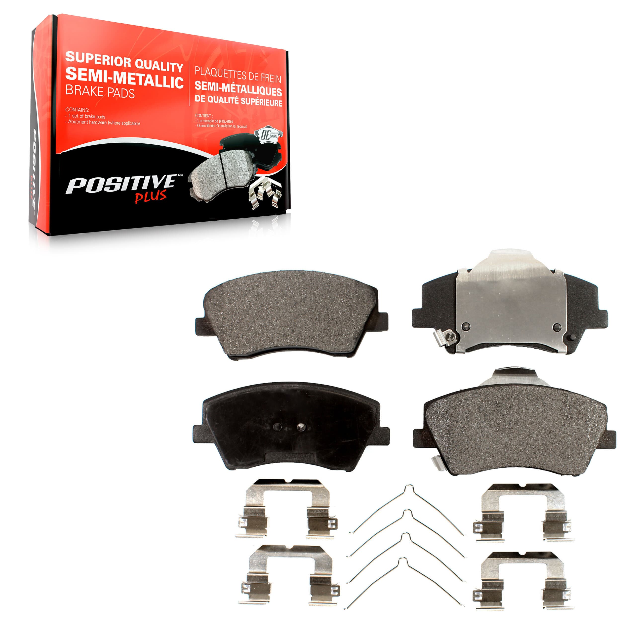 Positive Plus - PPF-D1912 - Front Disc Brake Pad image 1