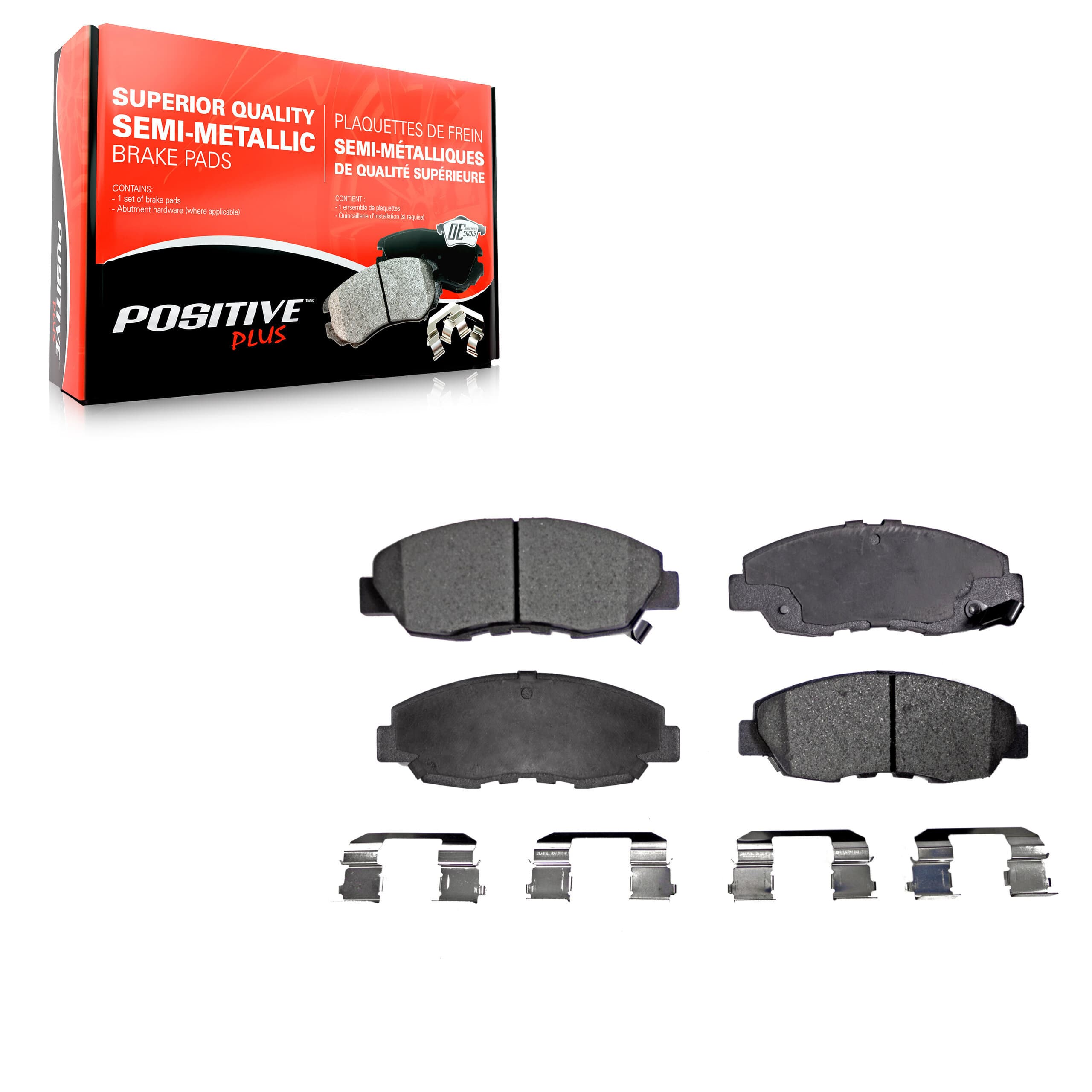 Positive Plus - PPF-D465A - Front Disc Brake Pad image 1