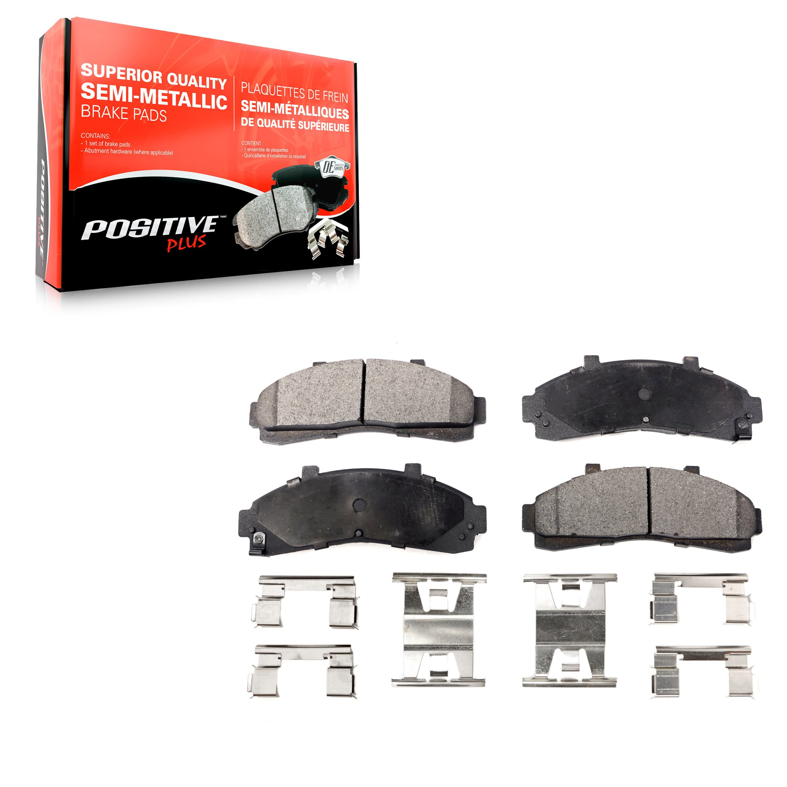Positive Plus - PPF-D652 - Front Disc Brake Pad image 1