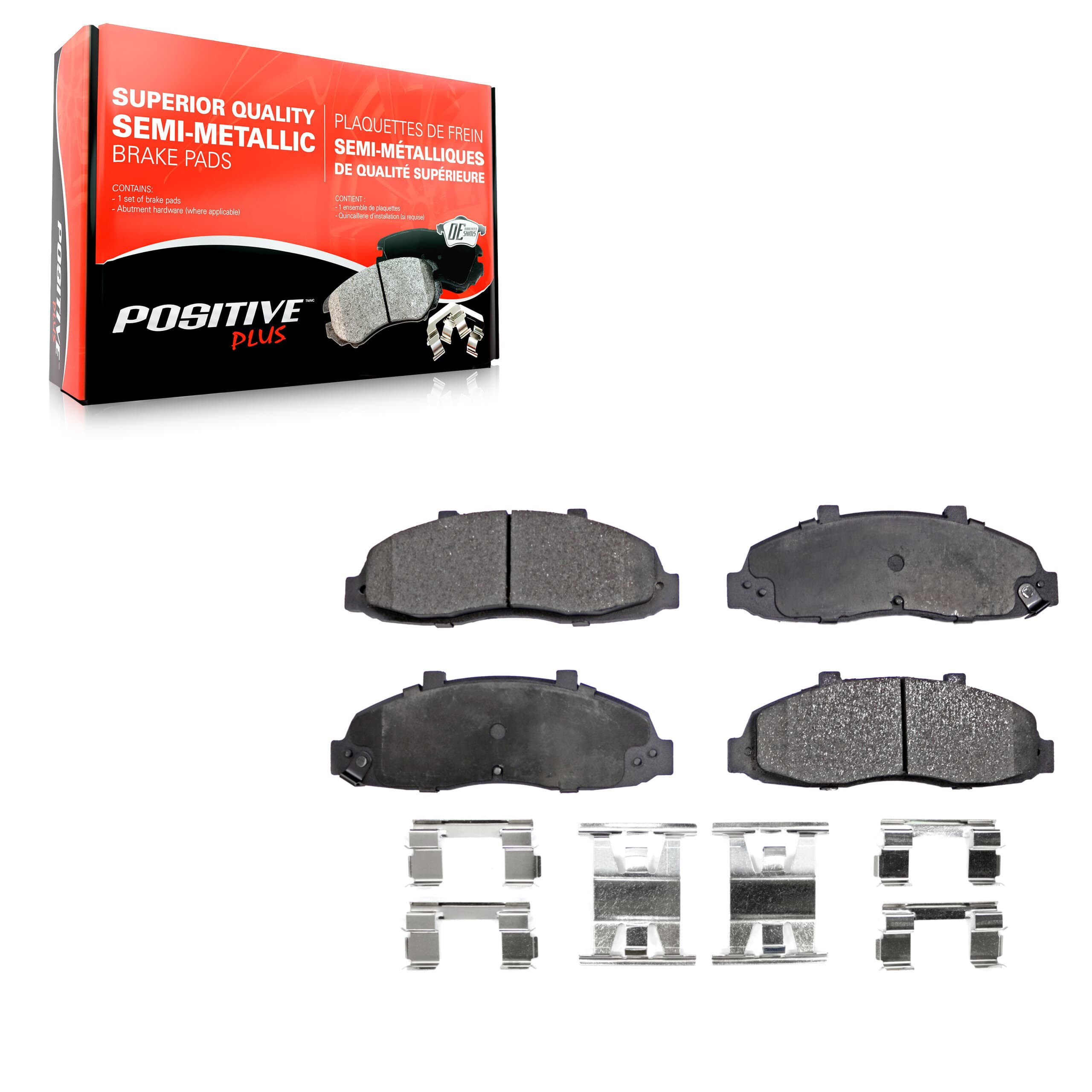 Positive Plus - PPF-D679 - Front Disc Brake Pad image 1
