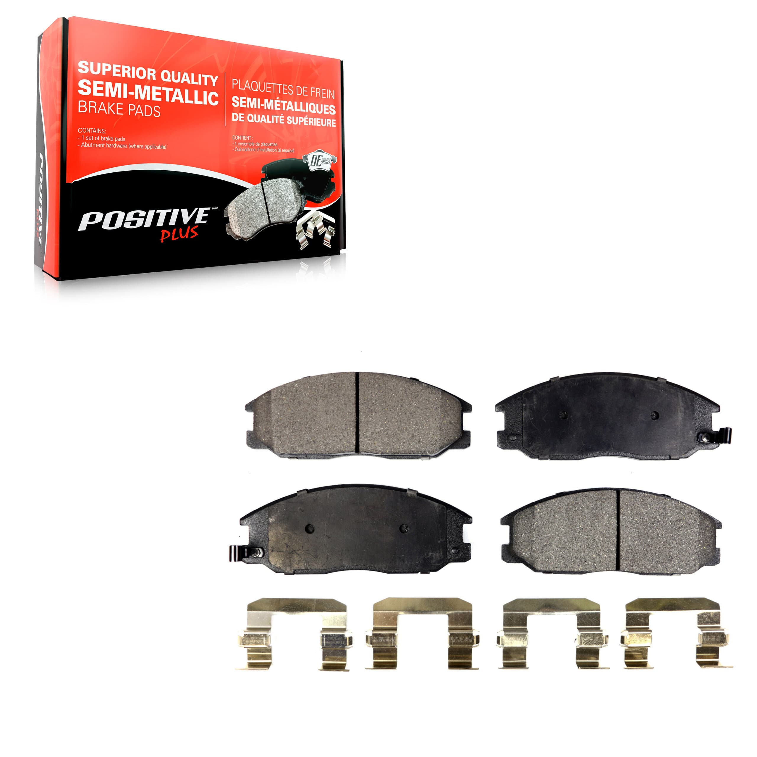 Positive Plus - PPF-D864 - Front Disc Brake Pad image 1