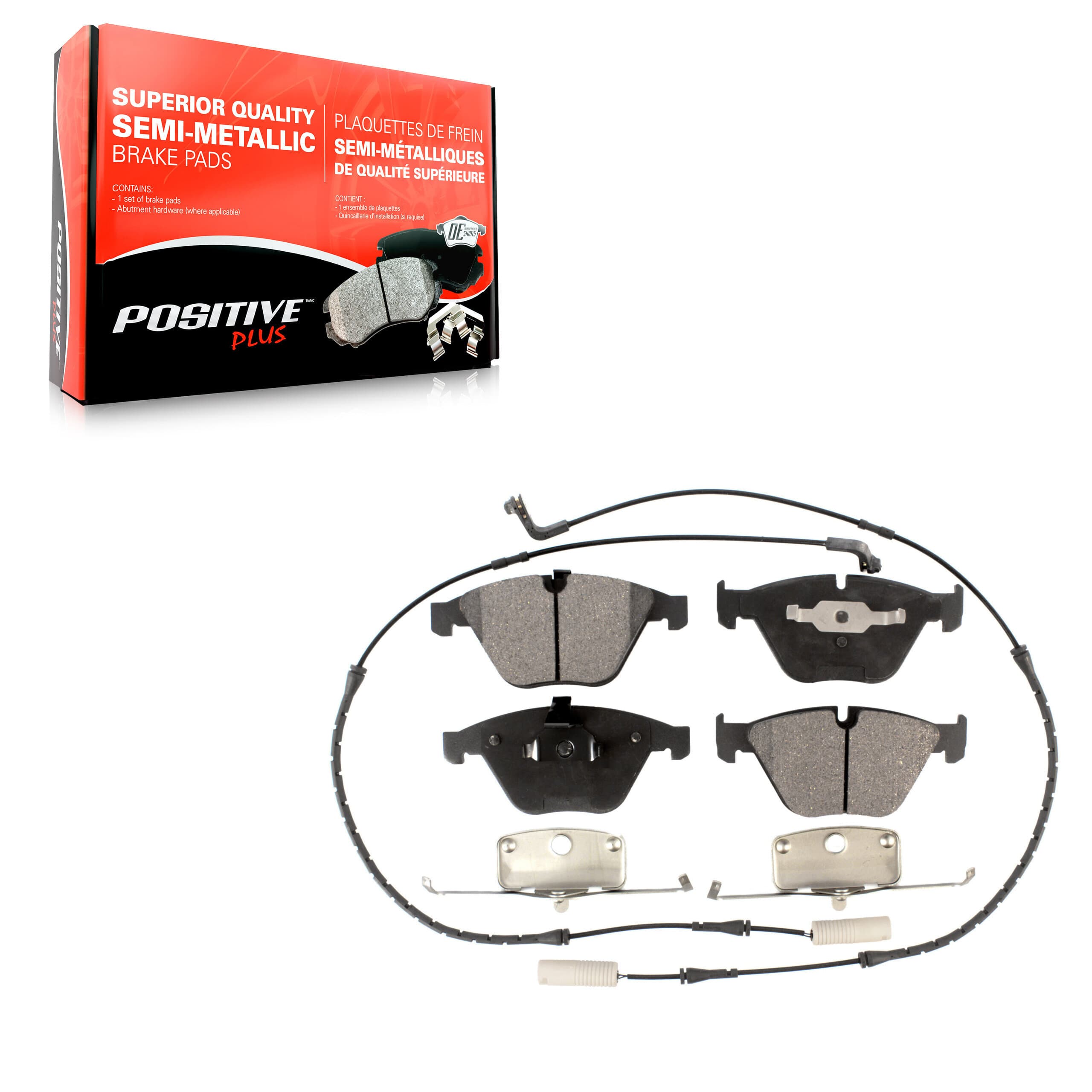 Positive Plus - PPF-D918A - Front Disc Brake Pad image 1