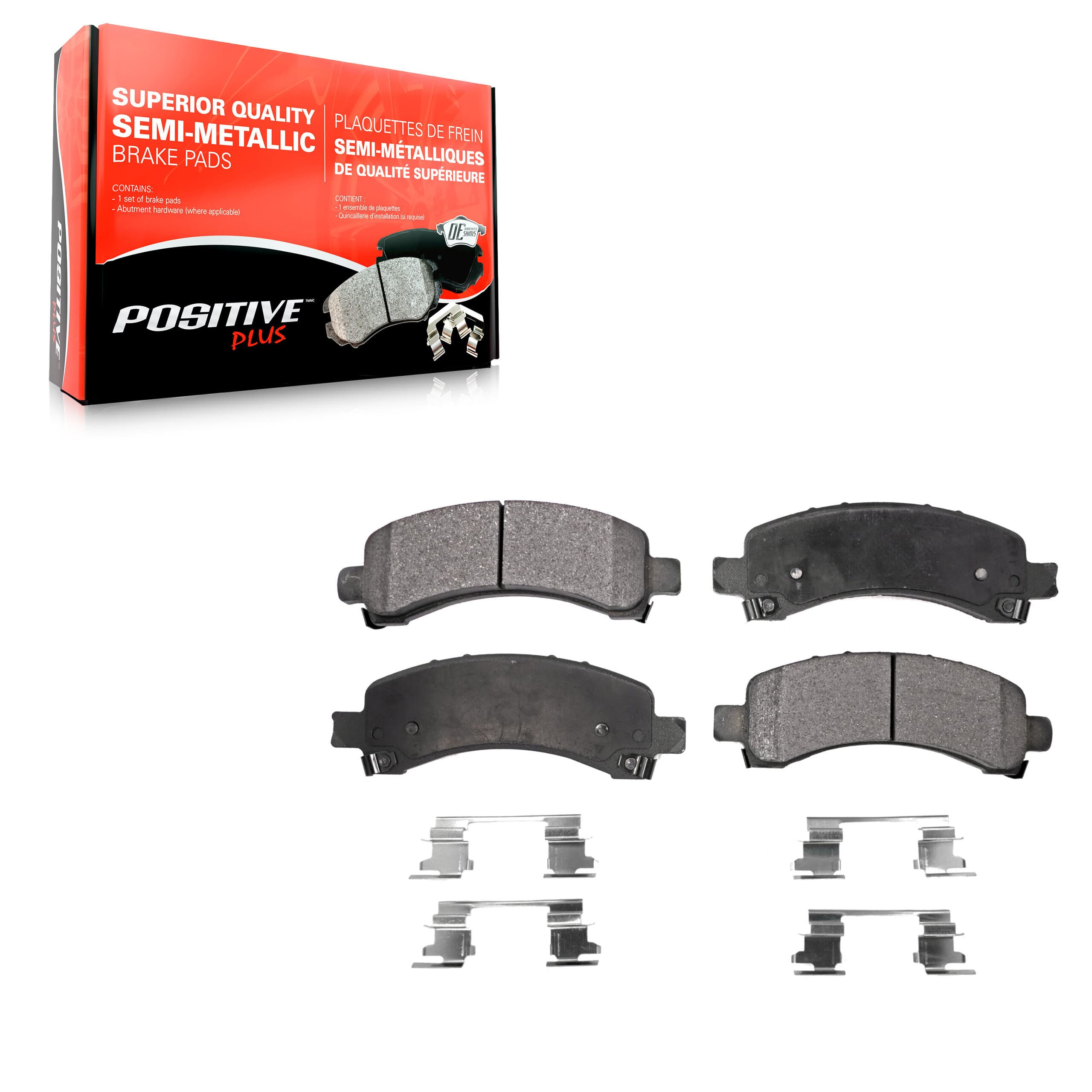 Positive Plus - PPF-D974A - Rear Disc Brake Pad image 1