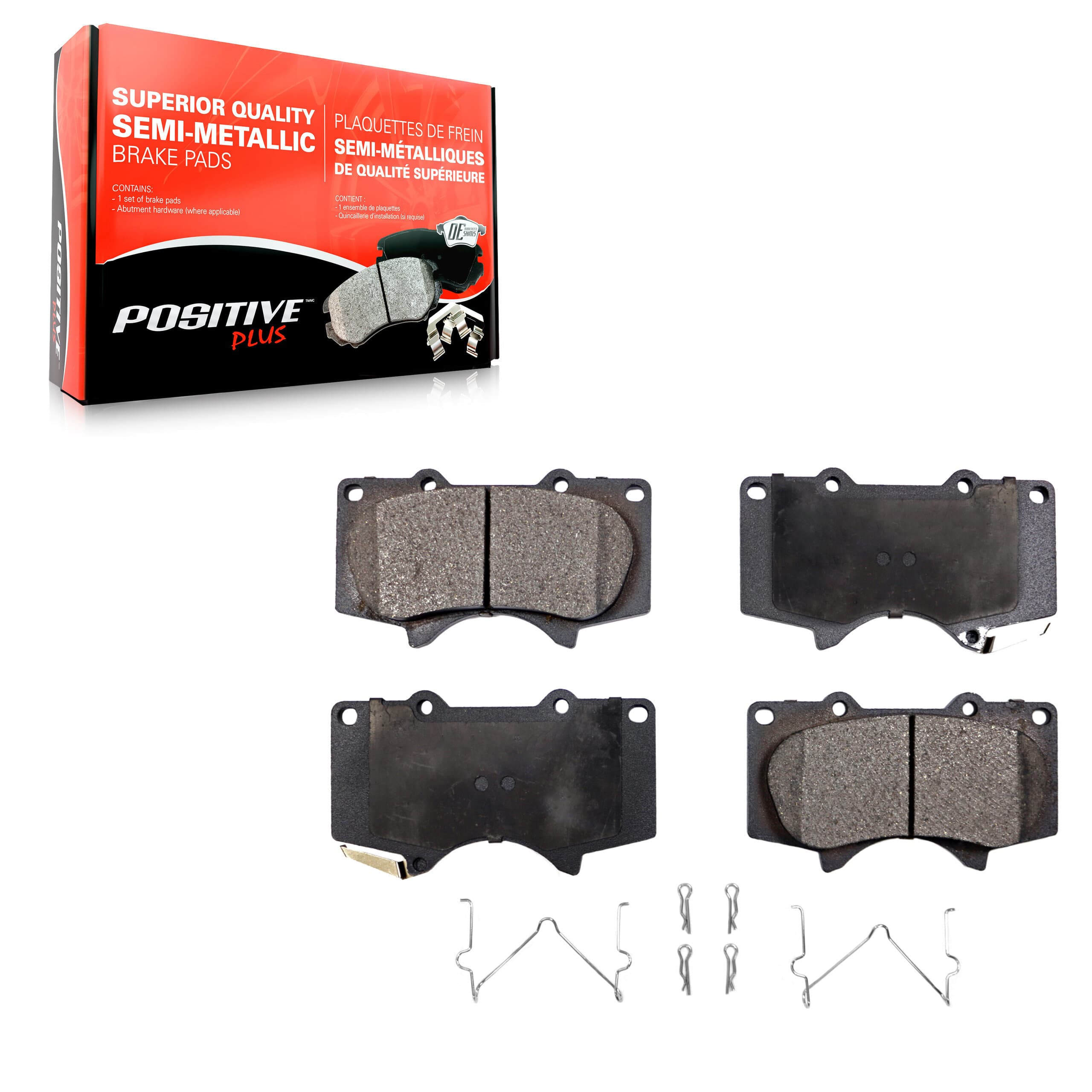 Positive Plus - PPF-D976 - Front Disc Brake Pad image 1