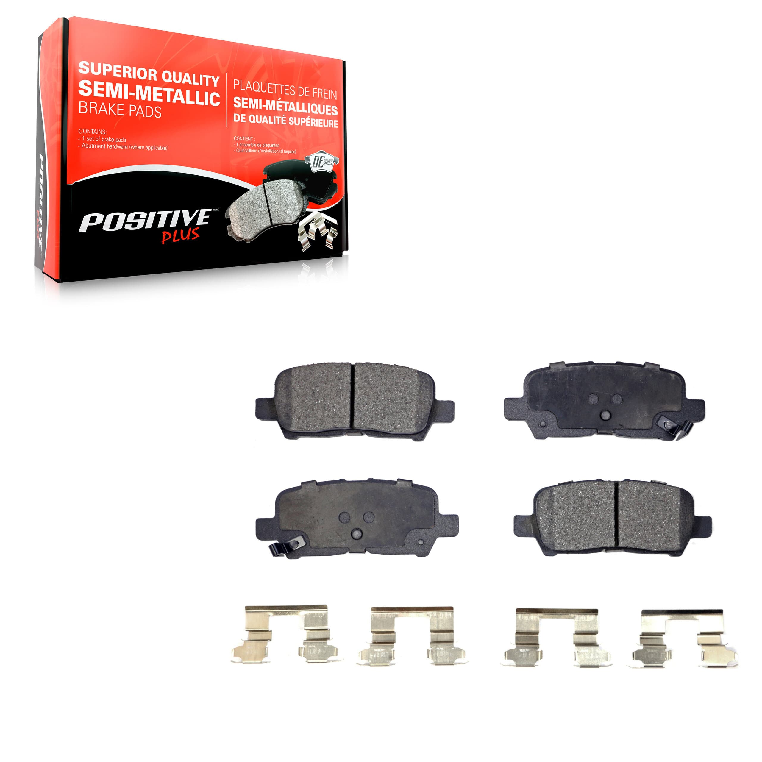 Positive Plus - PPF-D999 - Rear Disc Brake Pad image 1