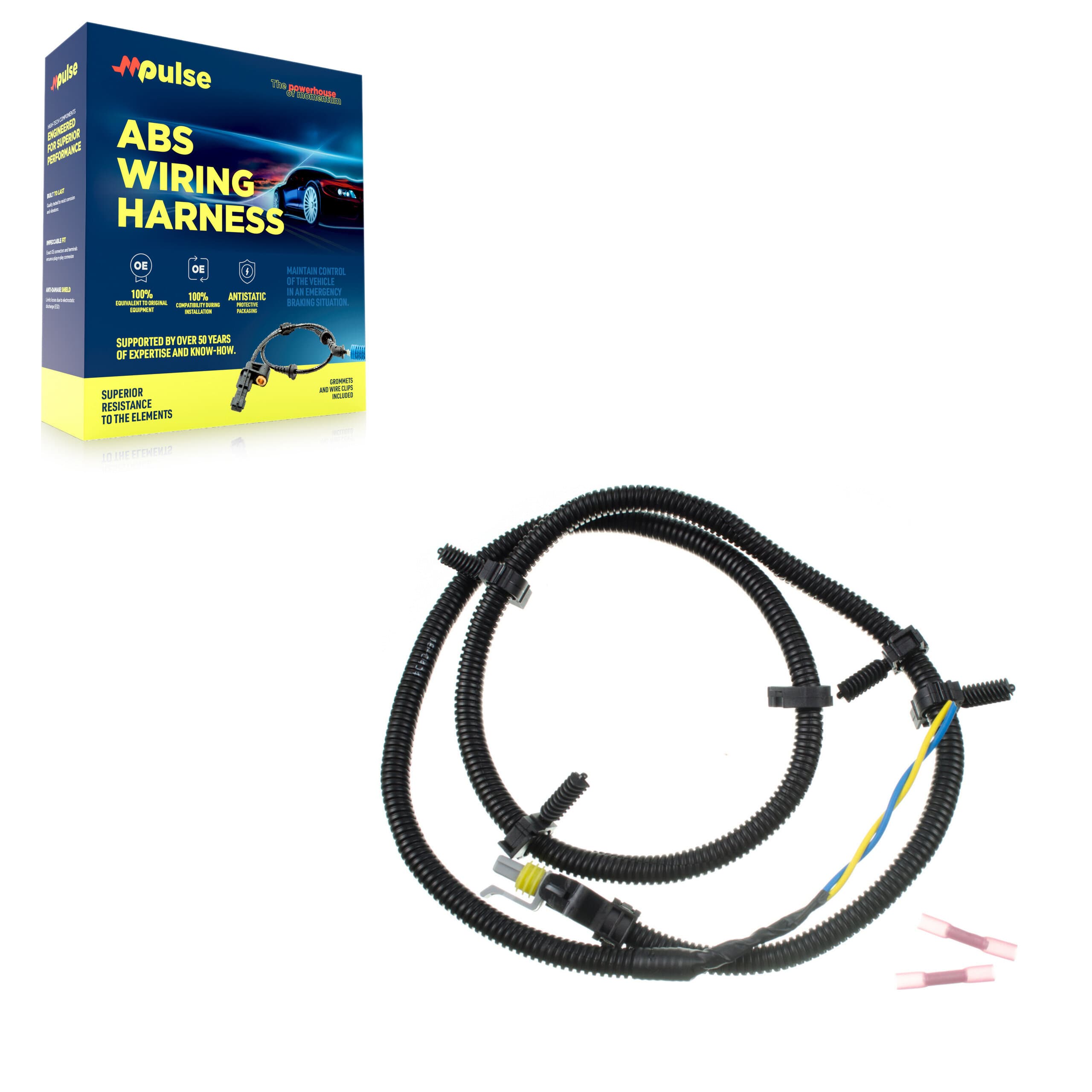 Mpulse - SEN-2ABS0485 - Front ABS Wheel Speed Sensor Wiring Harness image 1