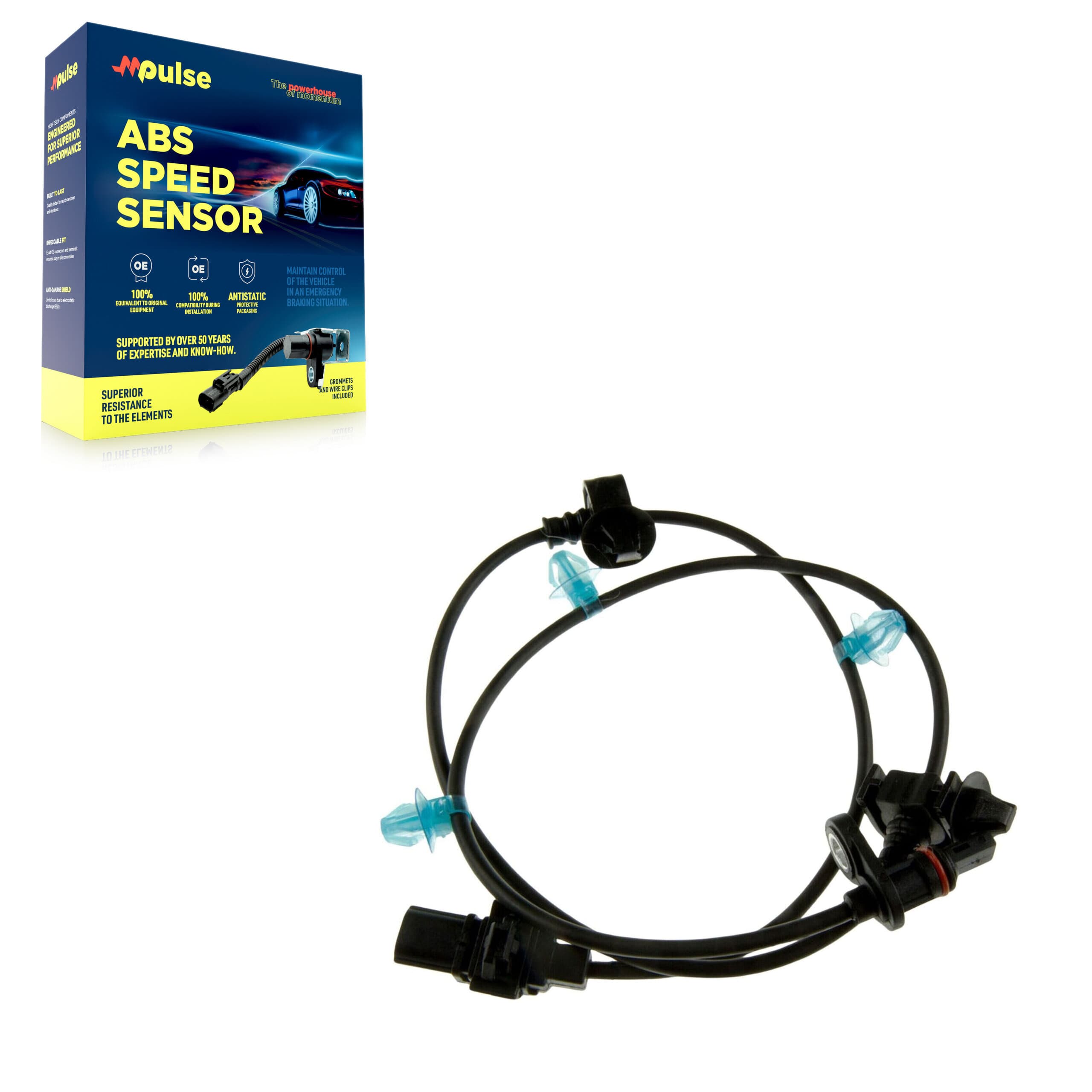 Mpulse - SEN-2ABS0593 - Rear Left ABS Wheel Speed Sensor image 1