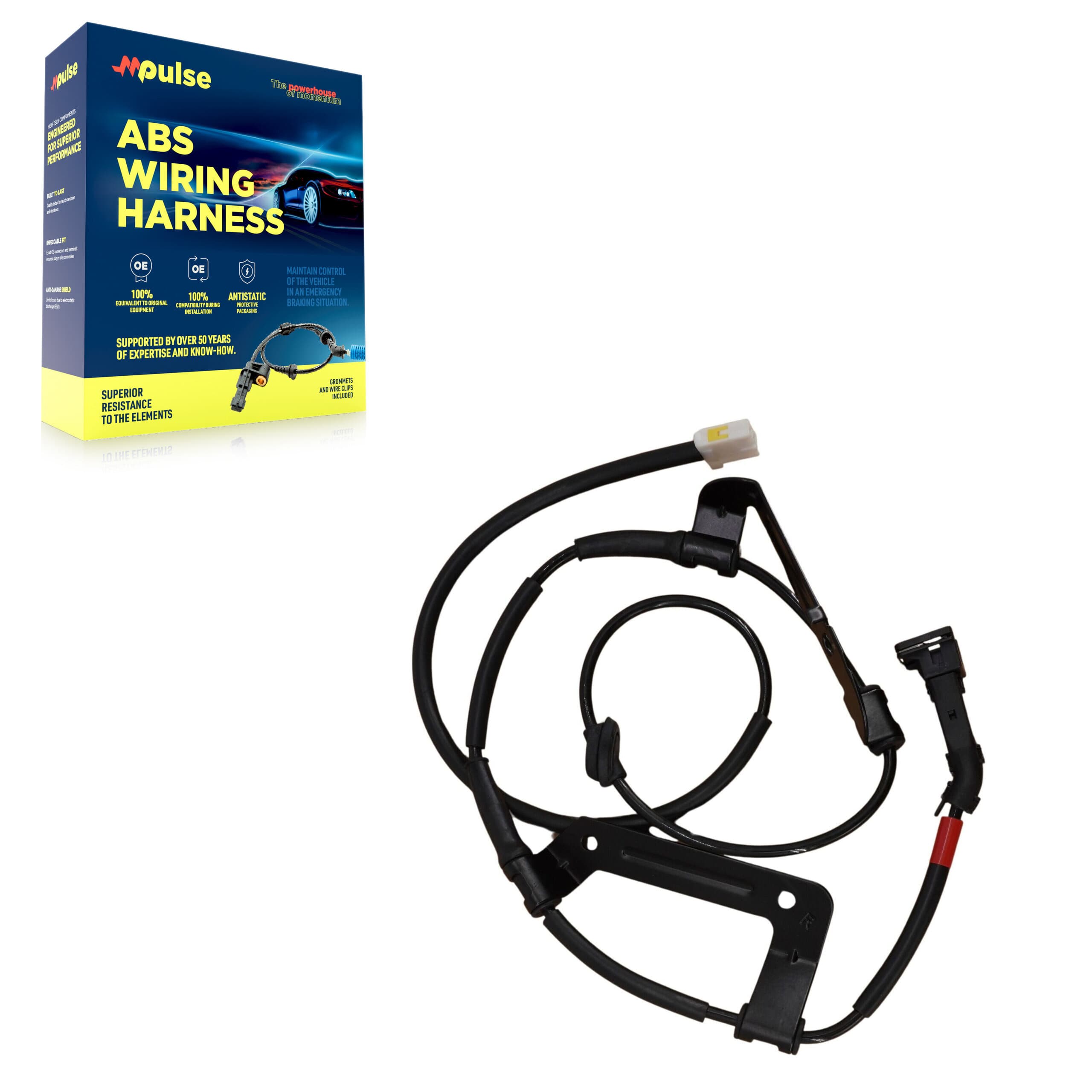 Mpulse - SEN-2ABS2449 - Rear Right ABS Wheel Speed Sensor Wiring Harness image 1