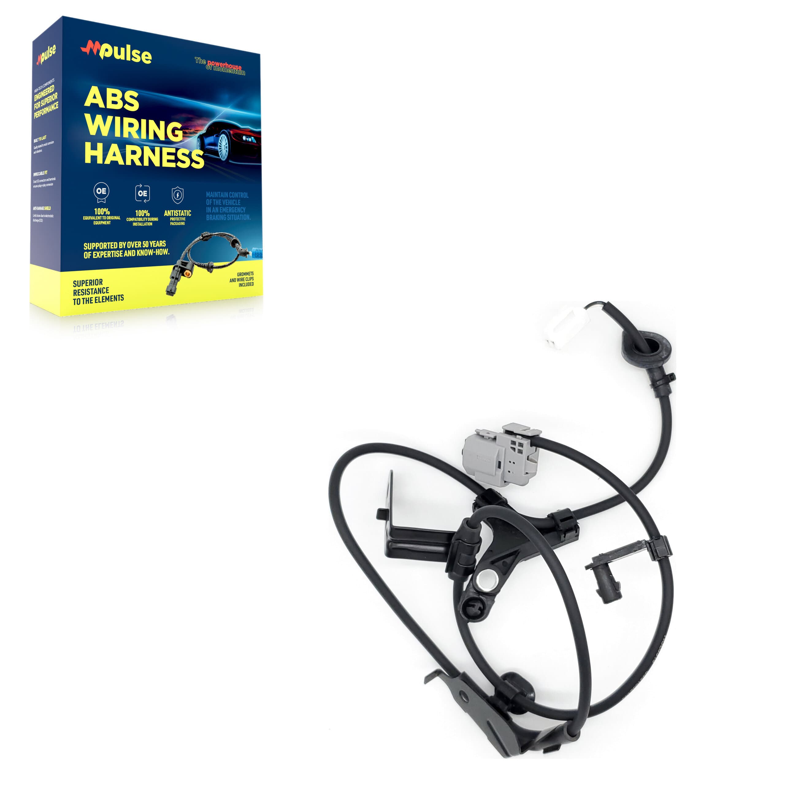Mpulse - SEN-2ABS2487 - Rear Left ABS Wheel Speed Sensor Wiring Harness image 1