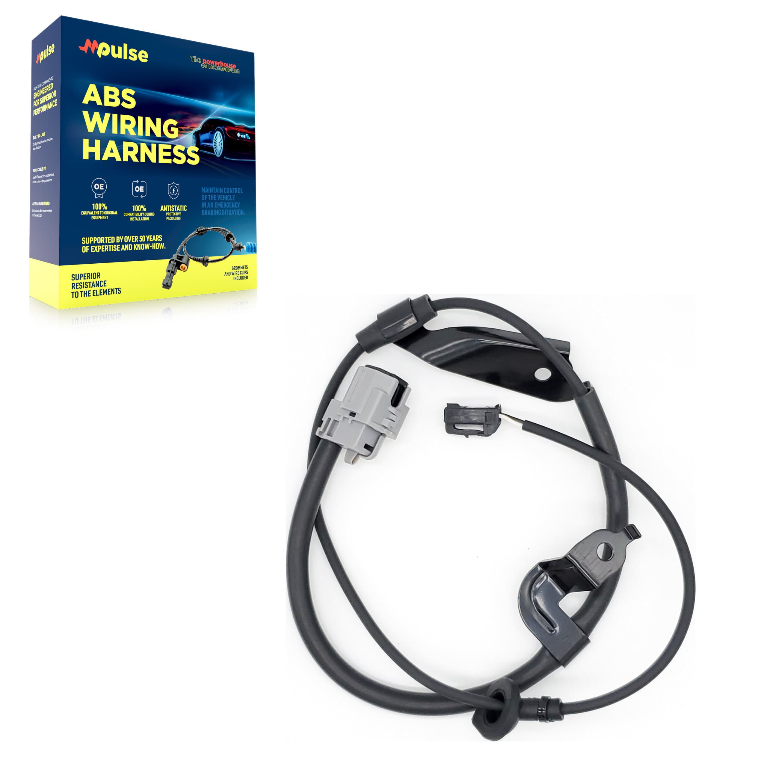 Mpulse - SEN-2ABS2506 - Rear Left ABS Wheel Speed Sensor Wiring Harness image 1