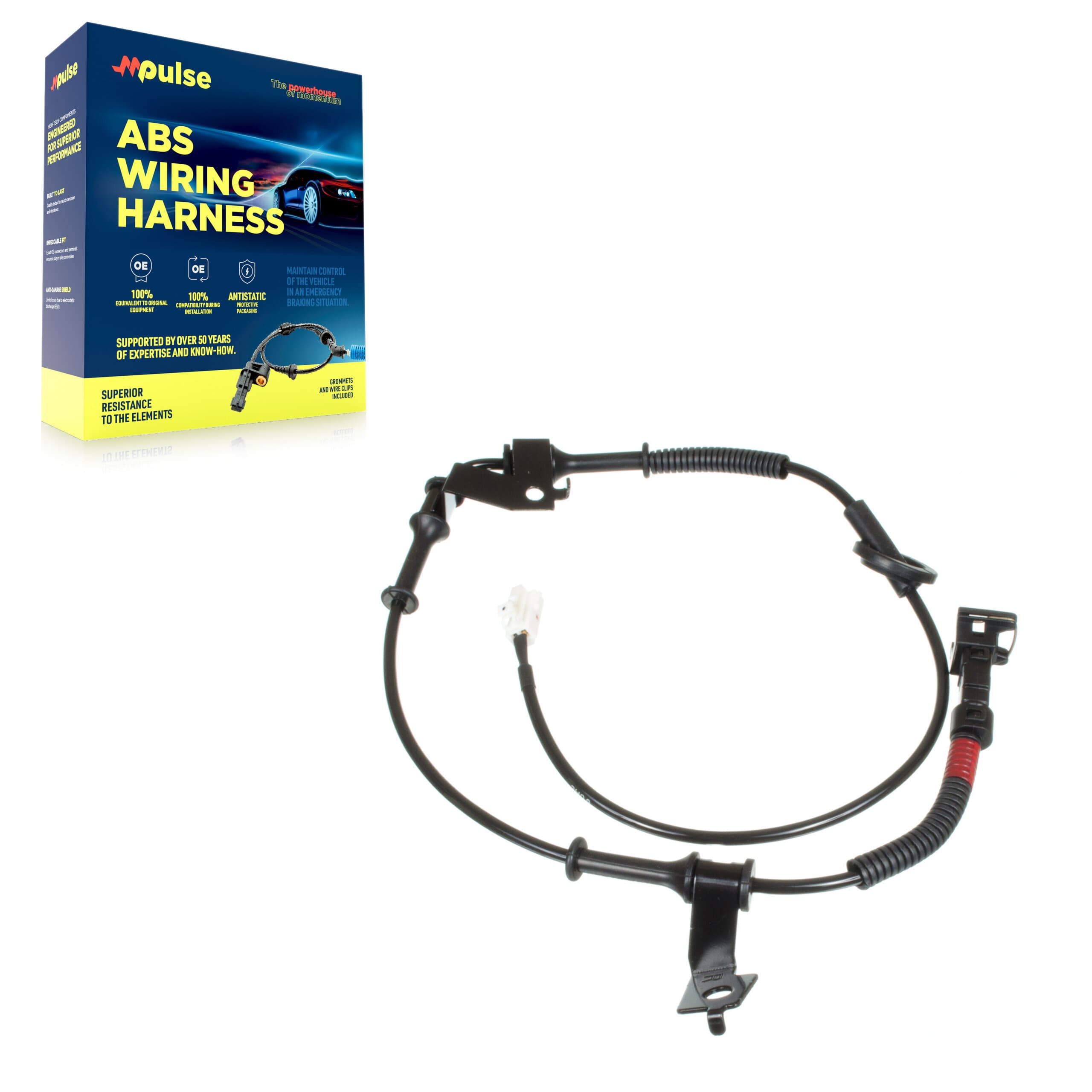 Mpulse - SEN-2ABS2611 - Rear Right ABS Wheel Speed Sensor Wiring Harness image 1