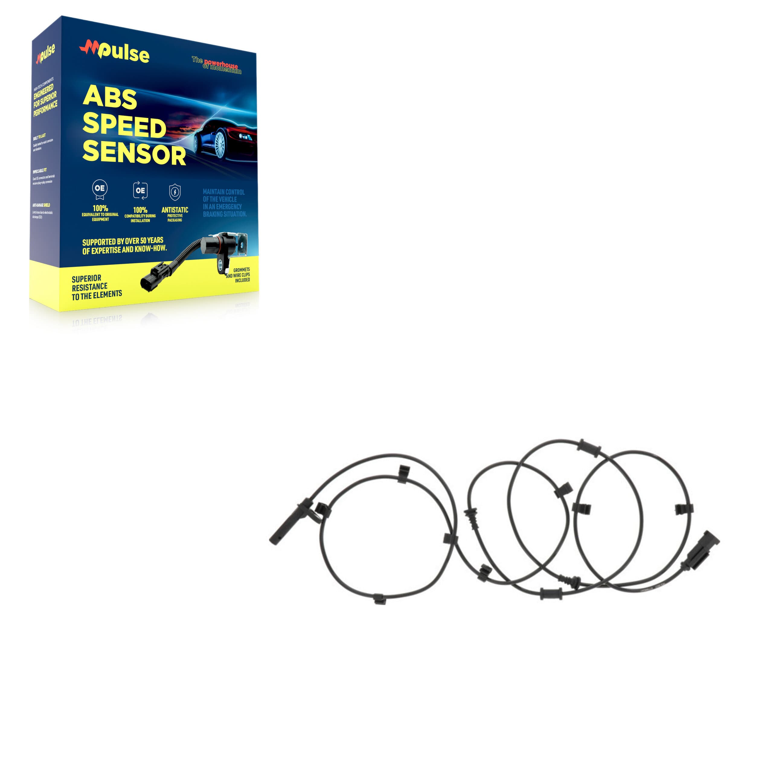 Mpulse - SEN-2ABS3025 - Rear Right ABS Wheel Speed Sensor image 1
