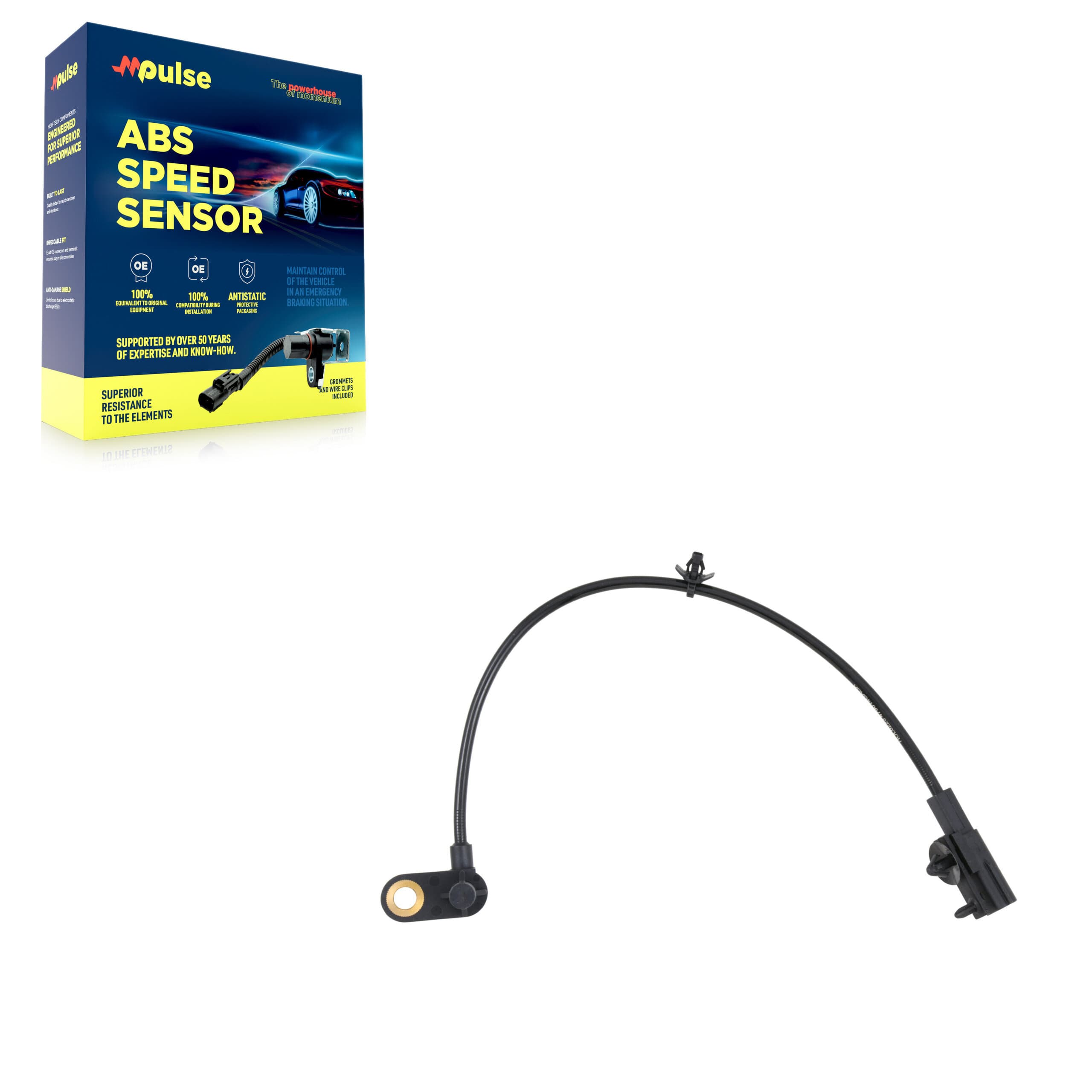 Mpulse - SEN-2ABS3037 - Rear Left ABS Wheel Speed Sensor image 1