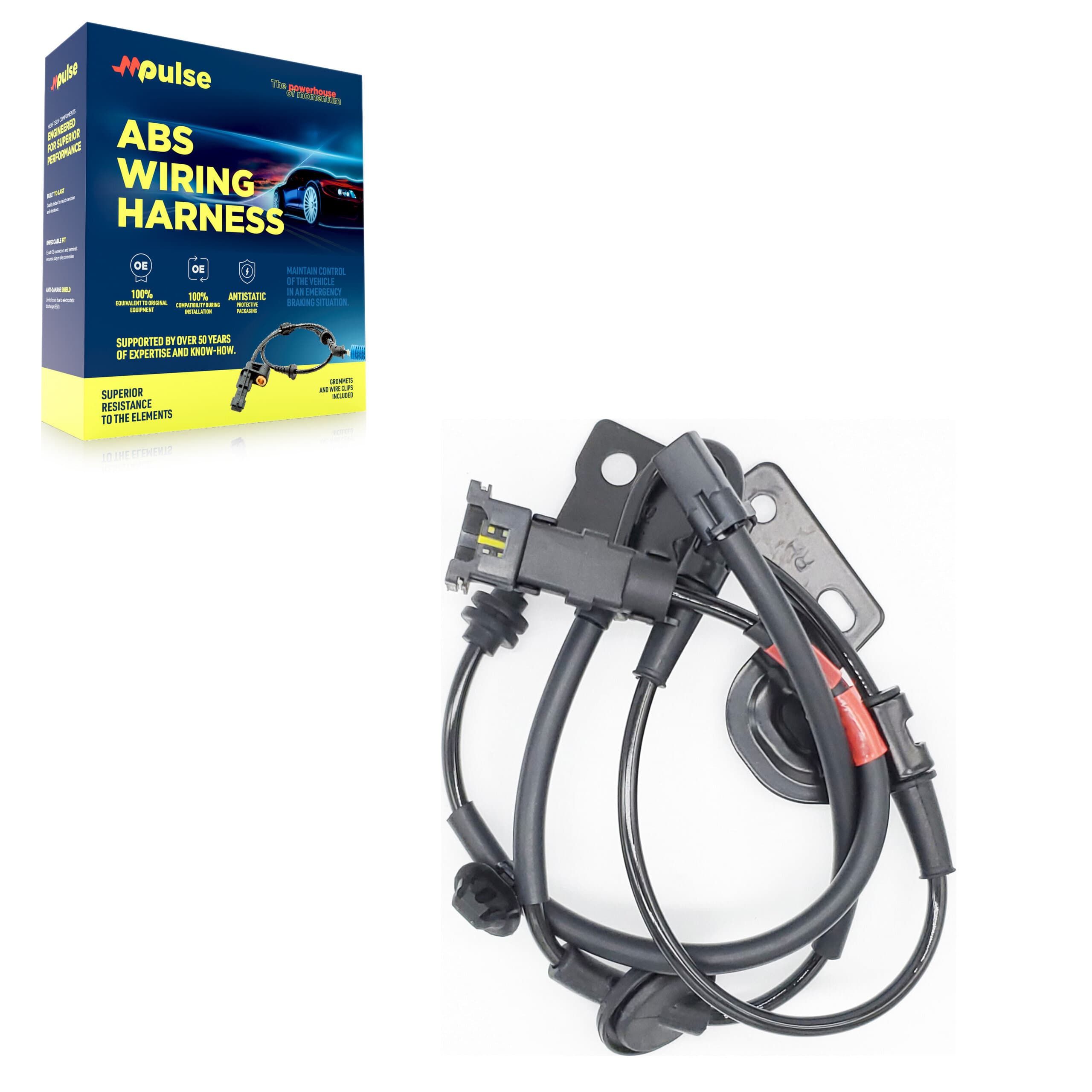 Mpulse - SEN-2ABS3158 - Rear Right ABS Wheel Speed Sensor Wiring Harness image 1