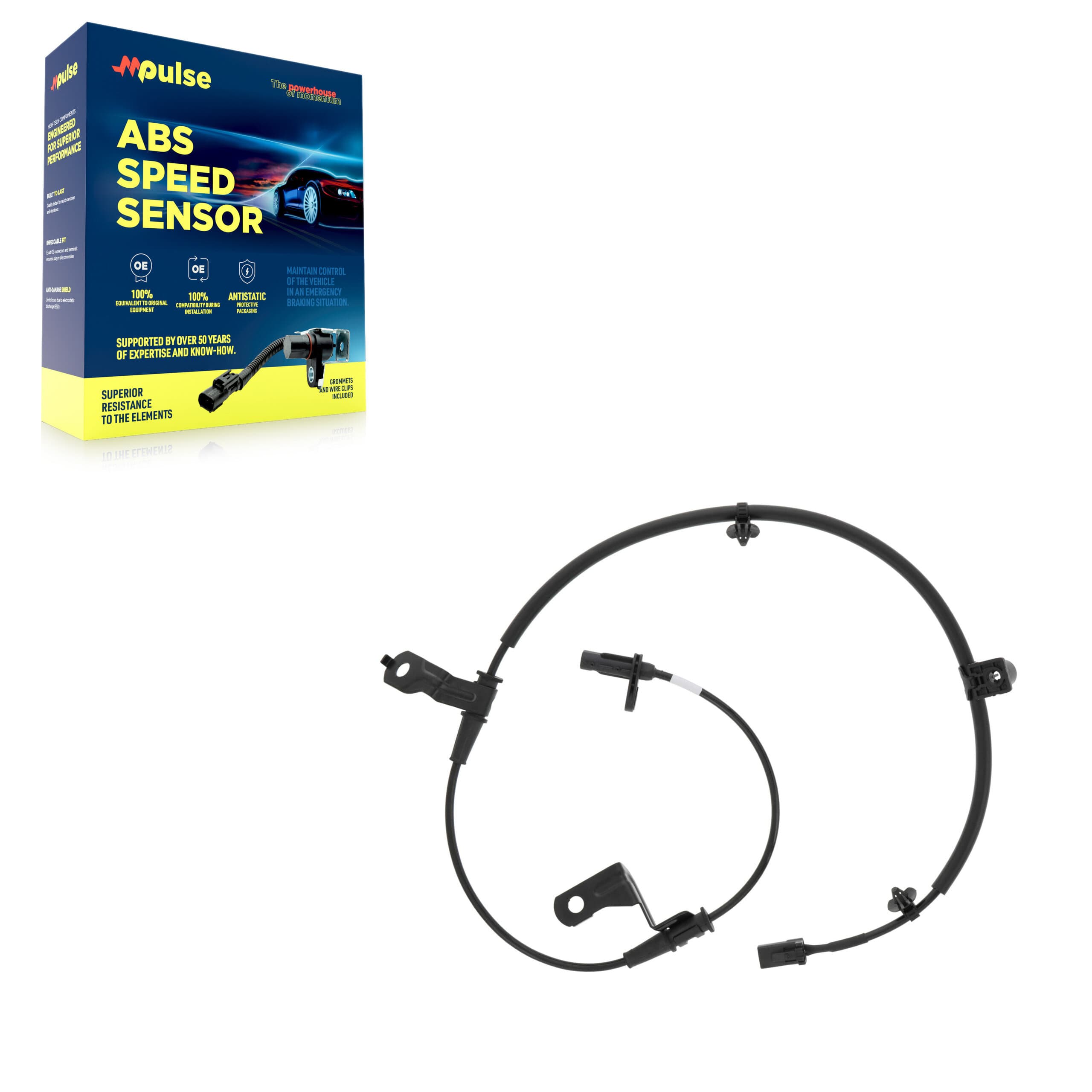 Mpulse - SEN-2ABS3650 - Front Left ABS Wheel Speed Sensor image 1