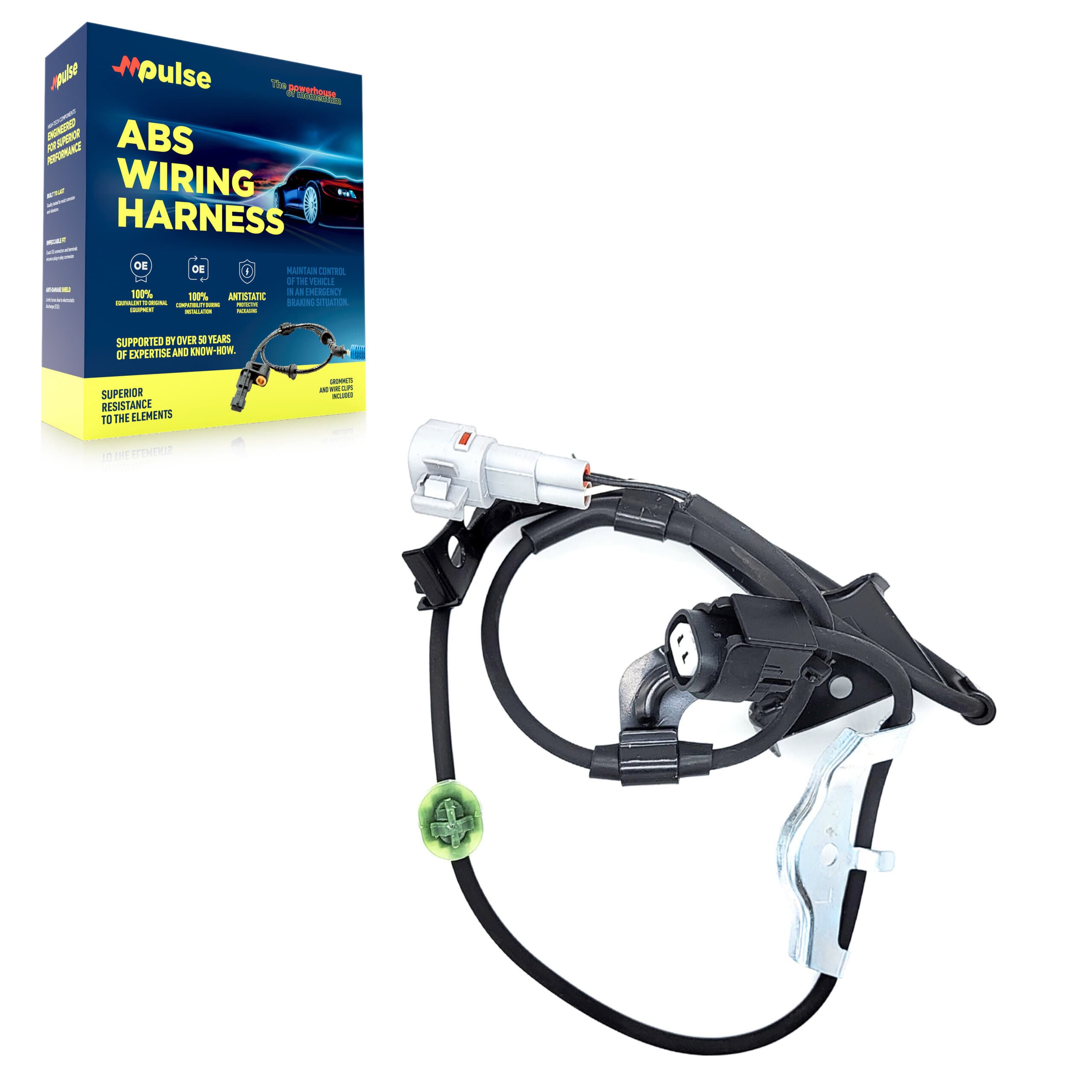 Mpulse - SEN-2ABS4912 - Front Left ABS Wheel Speed Sensor Wiring Harness image 1