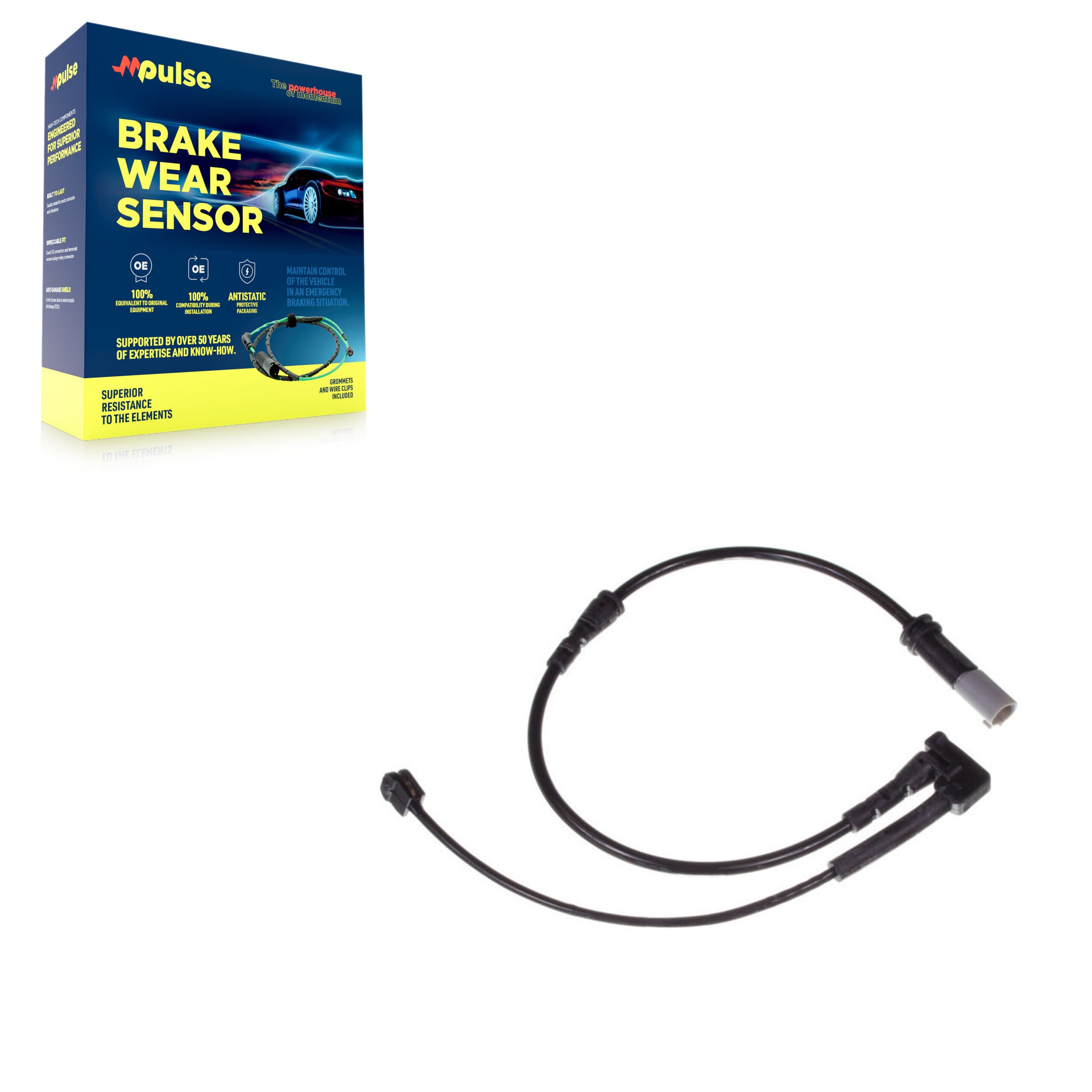 Mpulse - SEN-2BWS0031 - Front Disc Brake Pad Wear Sensor image 1
