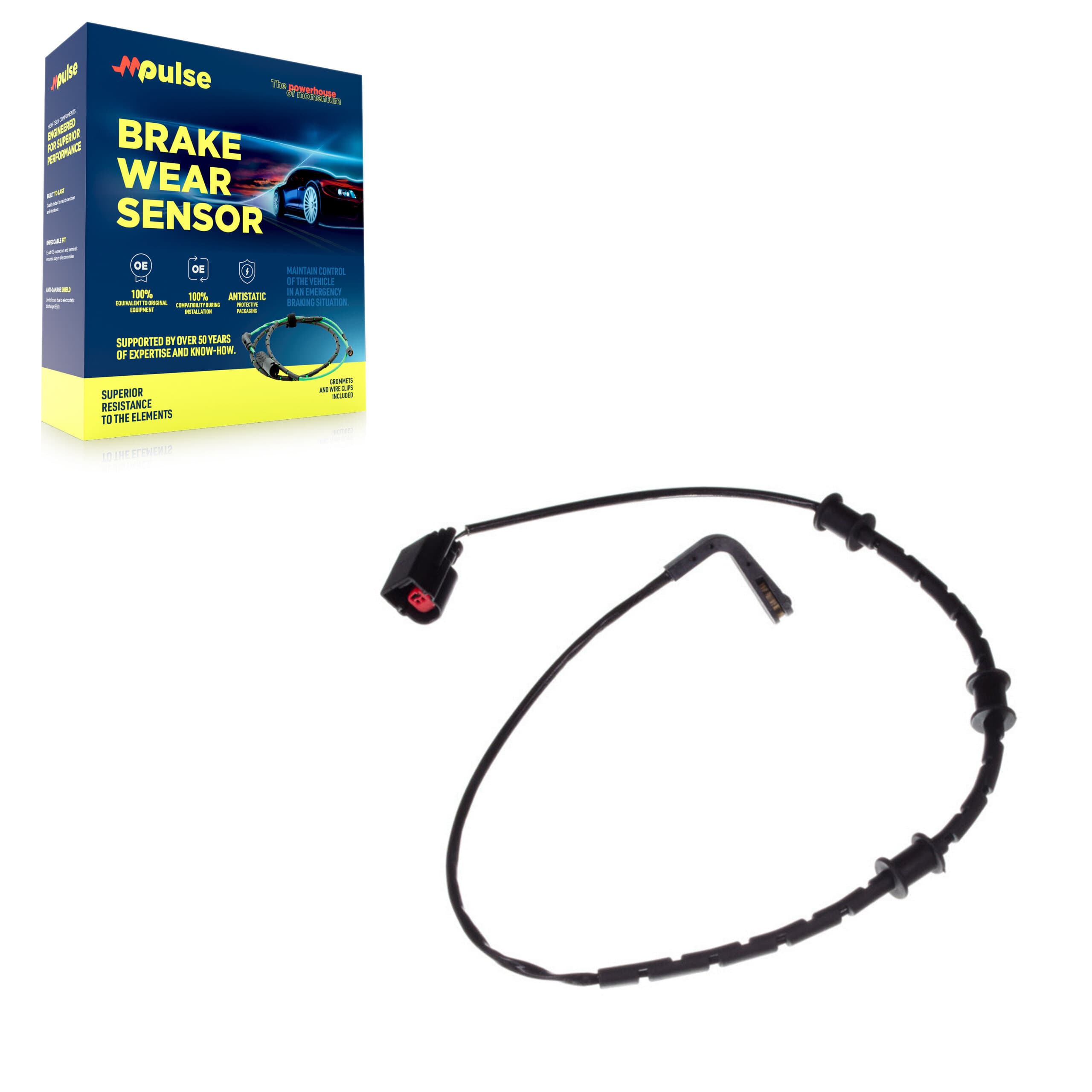 Mpulse - SEN-2BWS0055 - Rear Disc Brake Pad Wear Sensor image 1