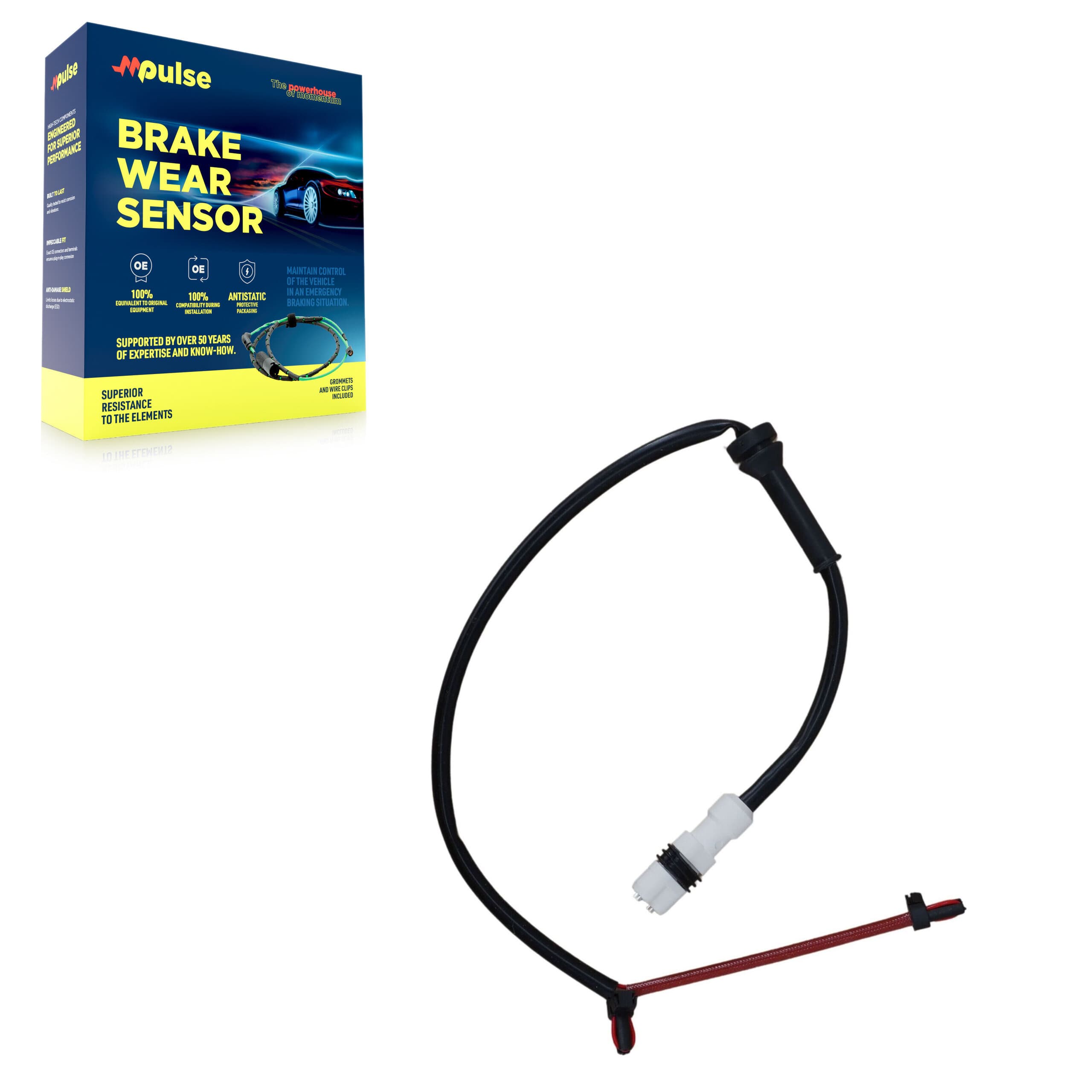 Mpulse - SEN-2BWS0098 - Rear Disc Brake Pad Wear Sensor image 1