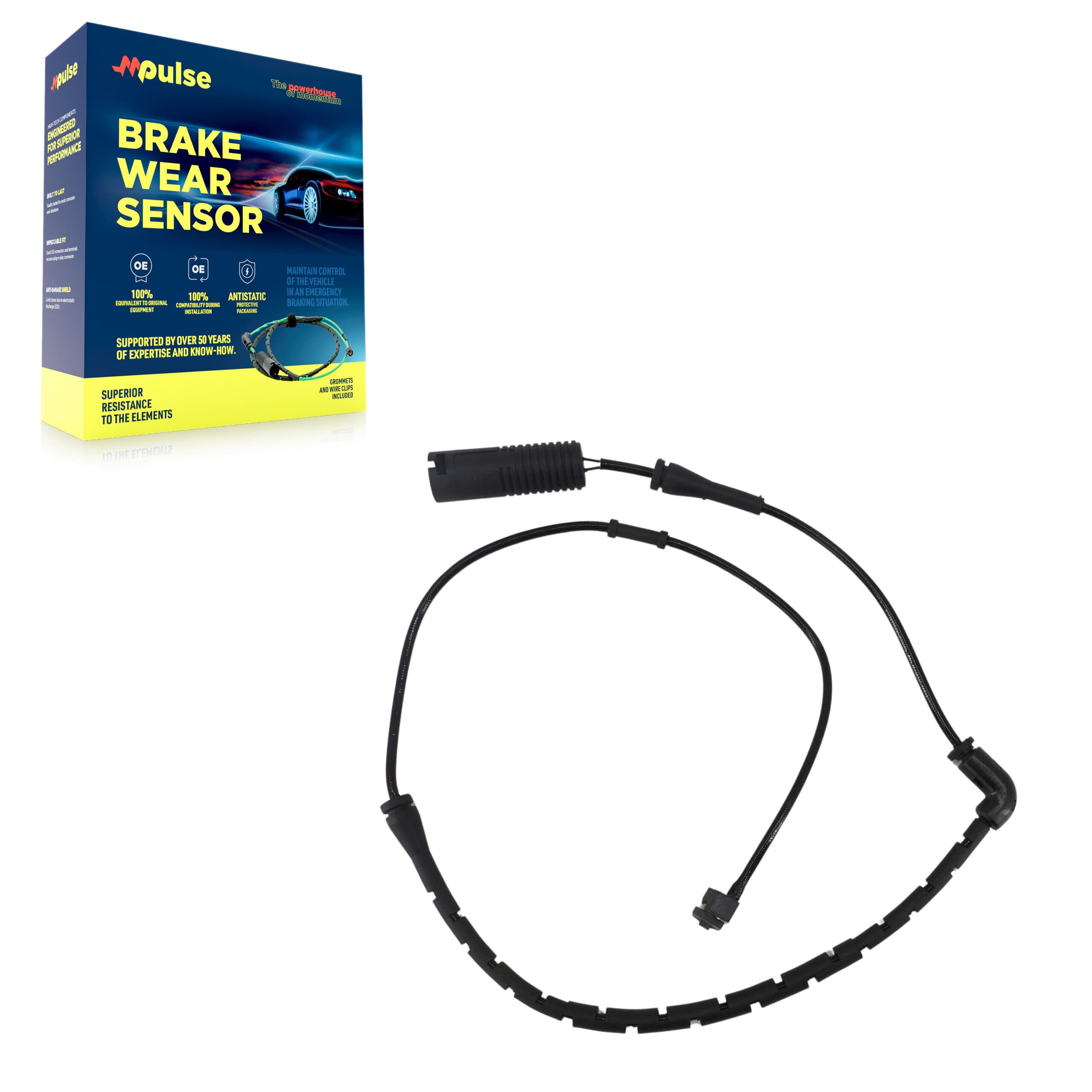 Mpulse - SEN-2BWS0185 - Front Disc Brake Pad Wear Sensor image 1
