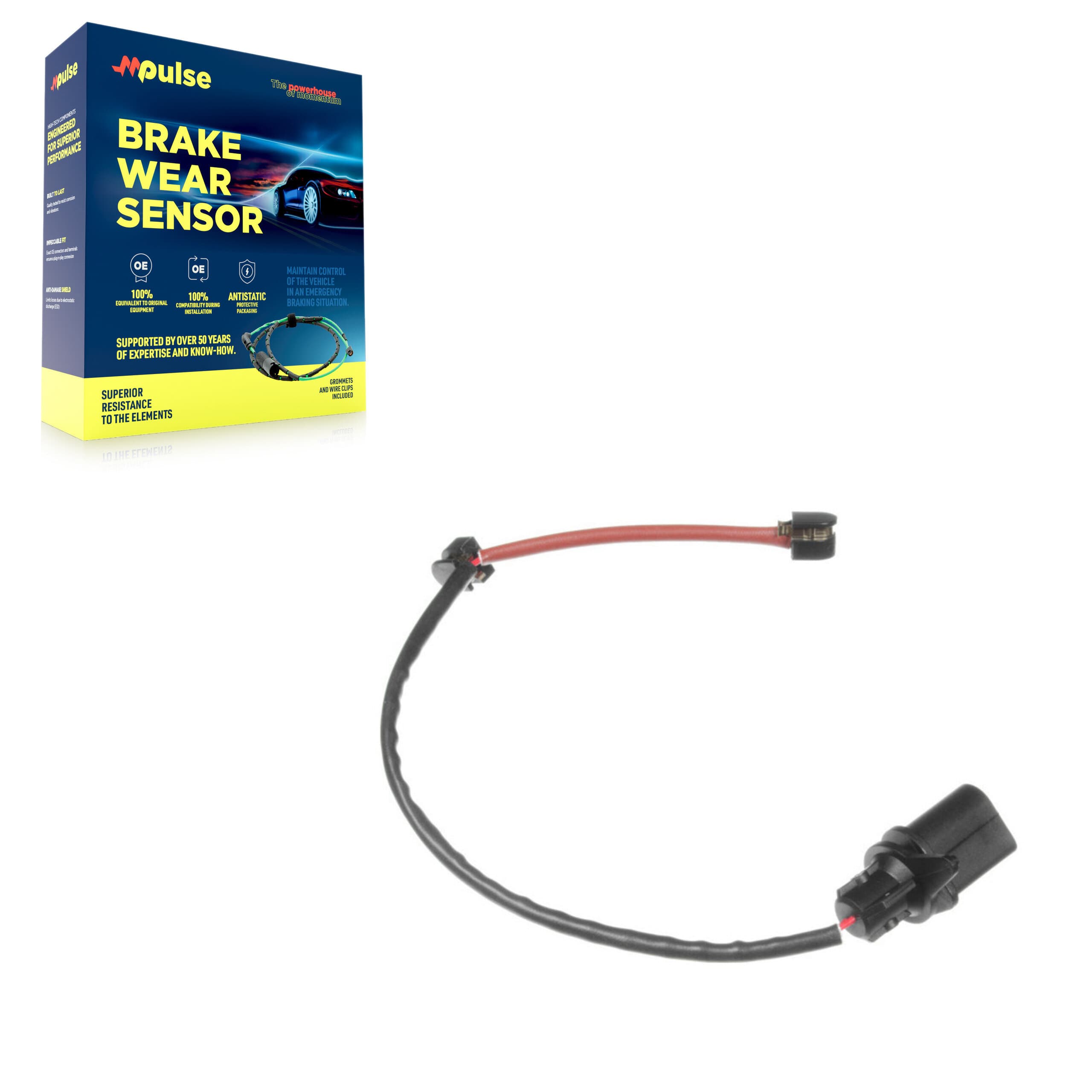 Mpulse - SEN-2BWS0244 - Rear Disc Brake Pad Wear Sensor image 1