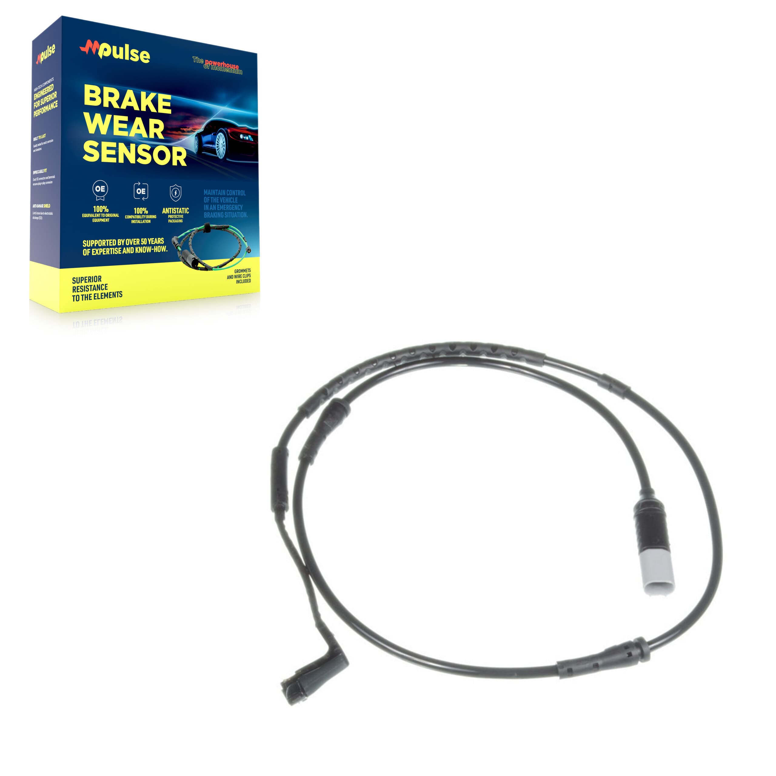 Mpulse - SEN-2BWS0261 - Front Left Disc Brake Pad Wear Sensor image 1