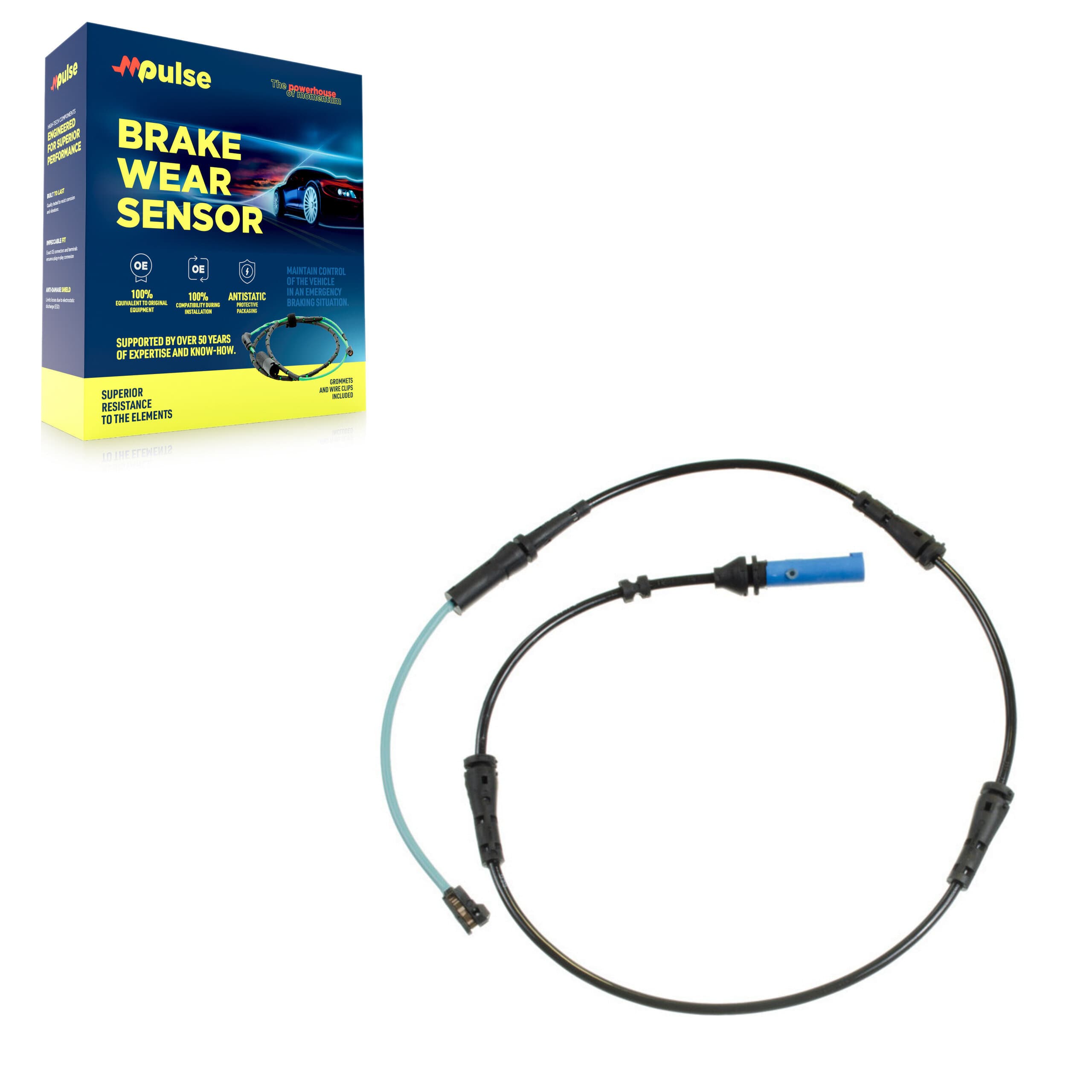 Mpulse - SEN-2BWS0415 - Rear Disc Brake Pad Wear Sensor image 1