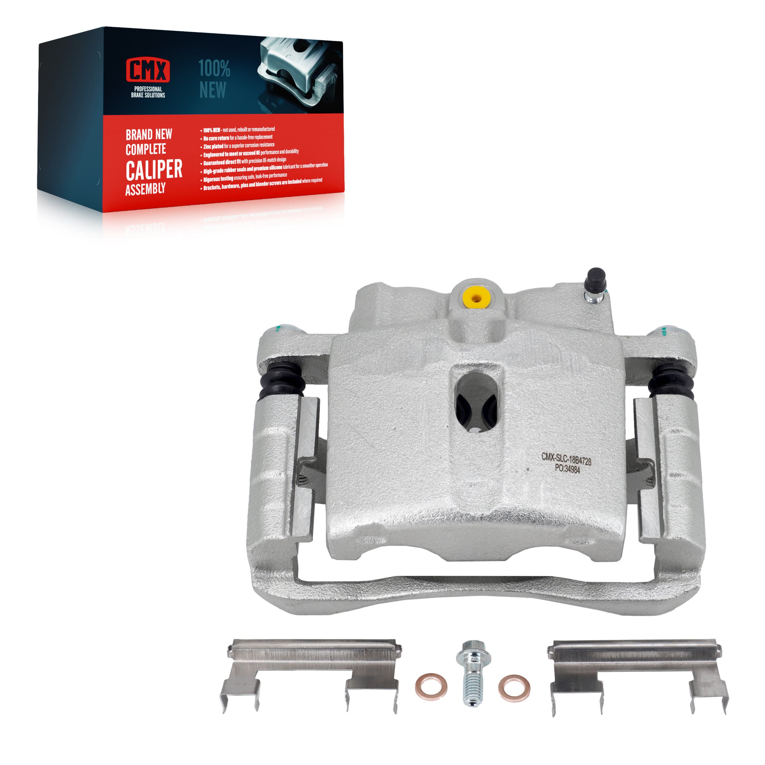 CMX - SLC-18B4728 - Rear Left Disc Brake Caliper image 1