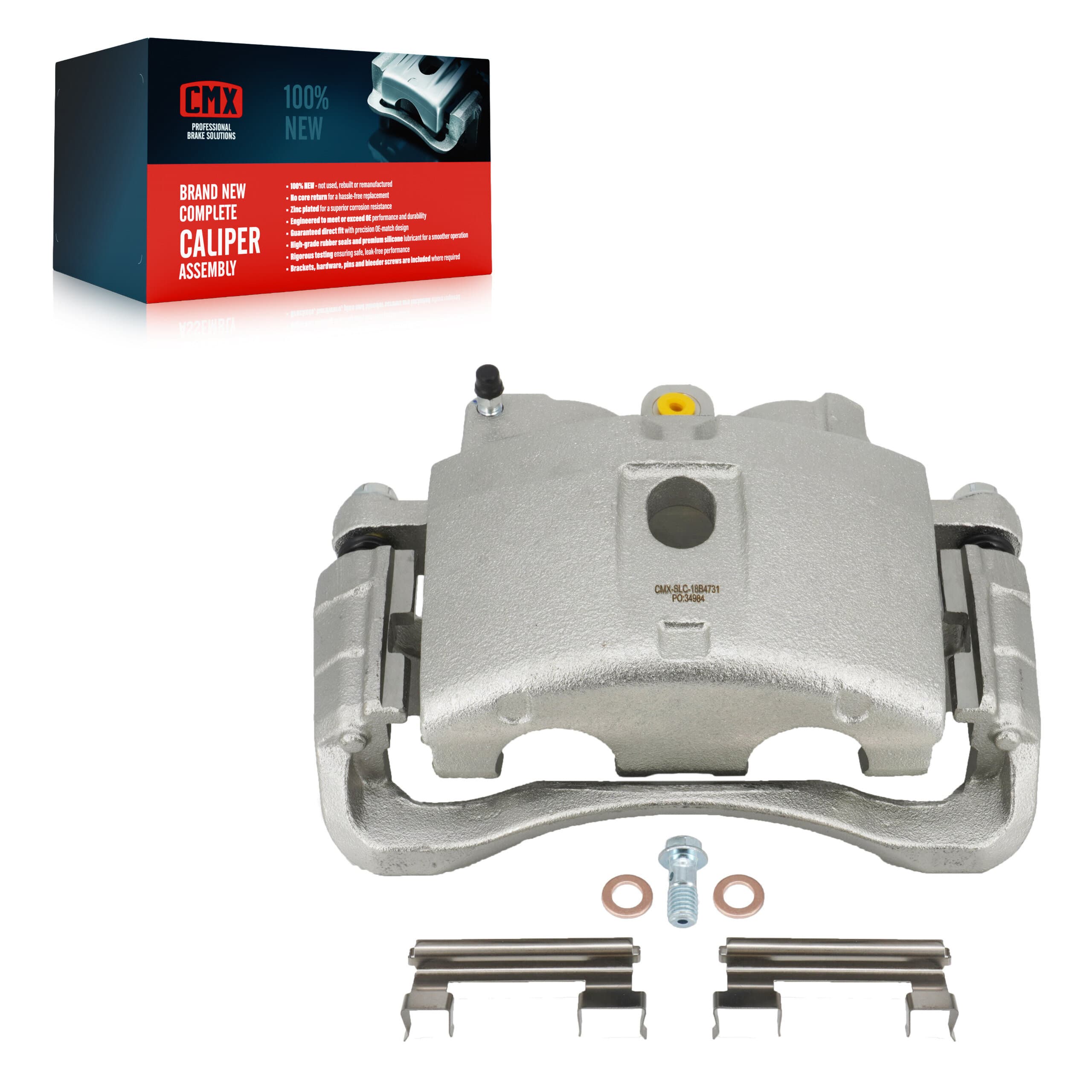 CMX - SLC-18B4731 - Front Left Disc Brake Caliper image 1