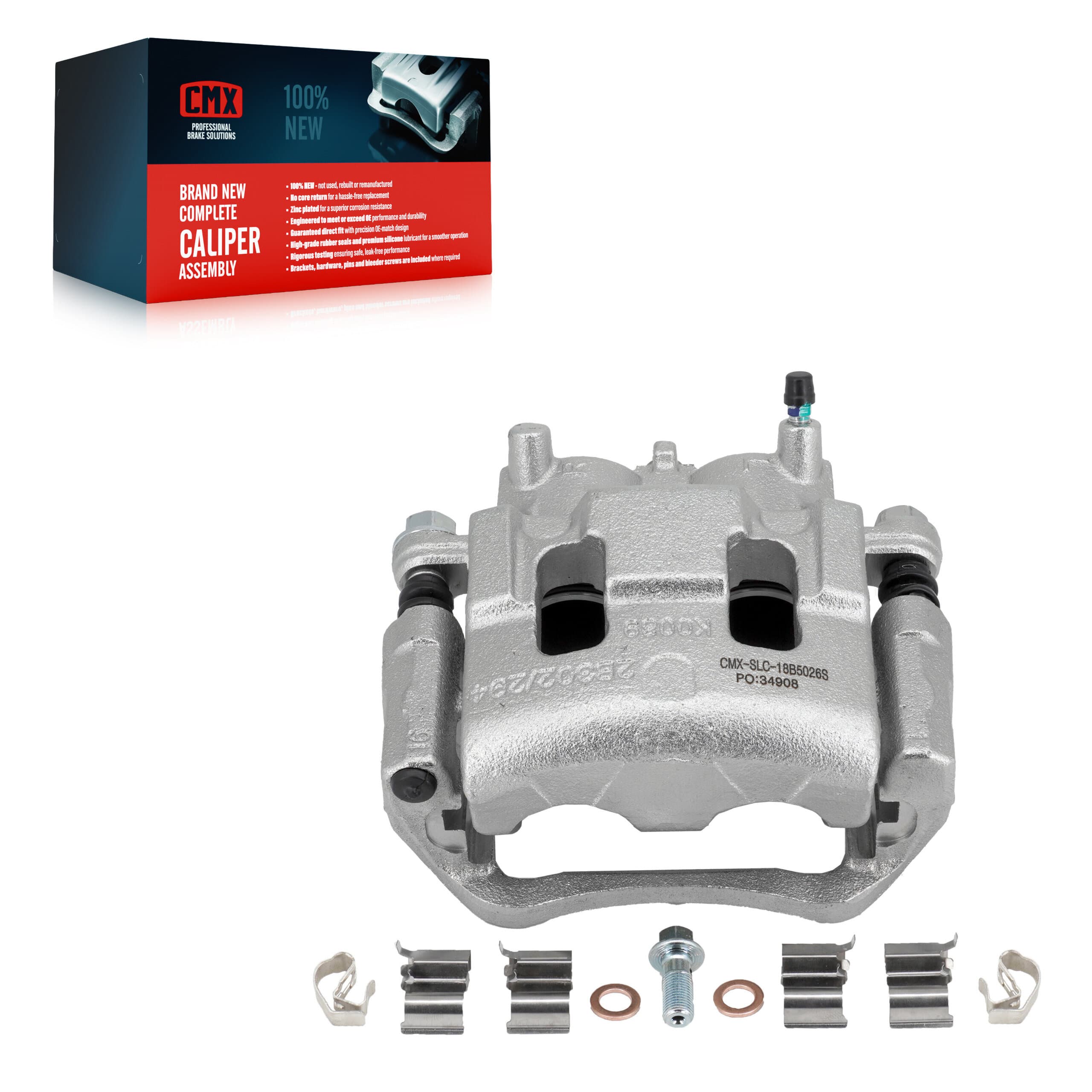 CMX - SLC-18B5026S - Front Left Disc Brake Caliper image 1