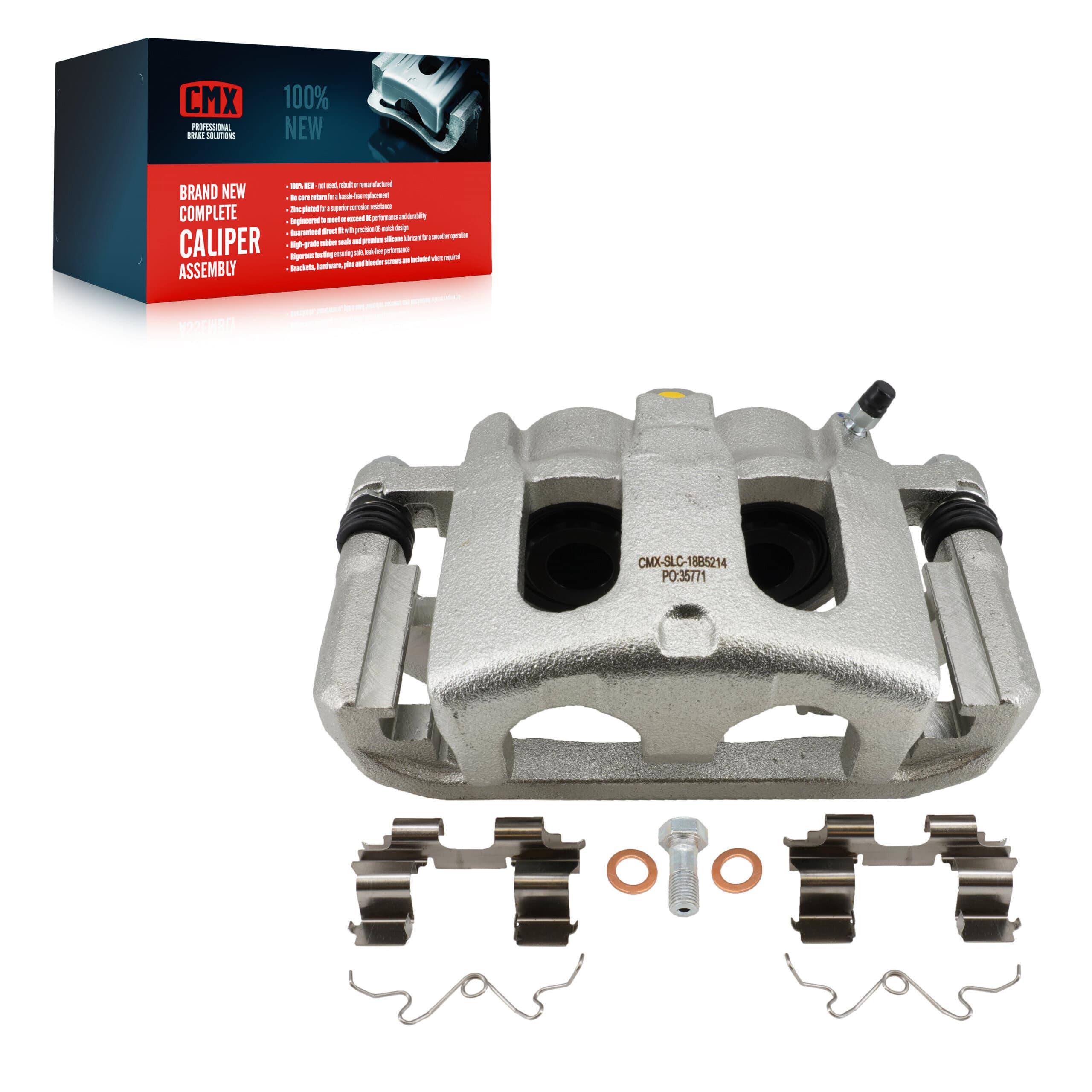 CMX - SLC-18B5214 - Front Left Disc Brake Caliper image 1