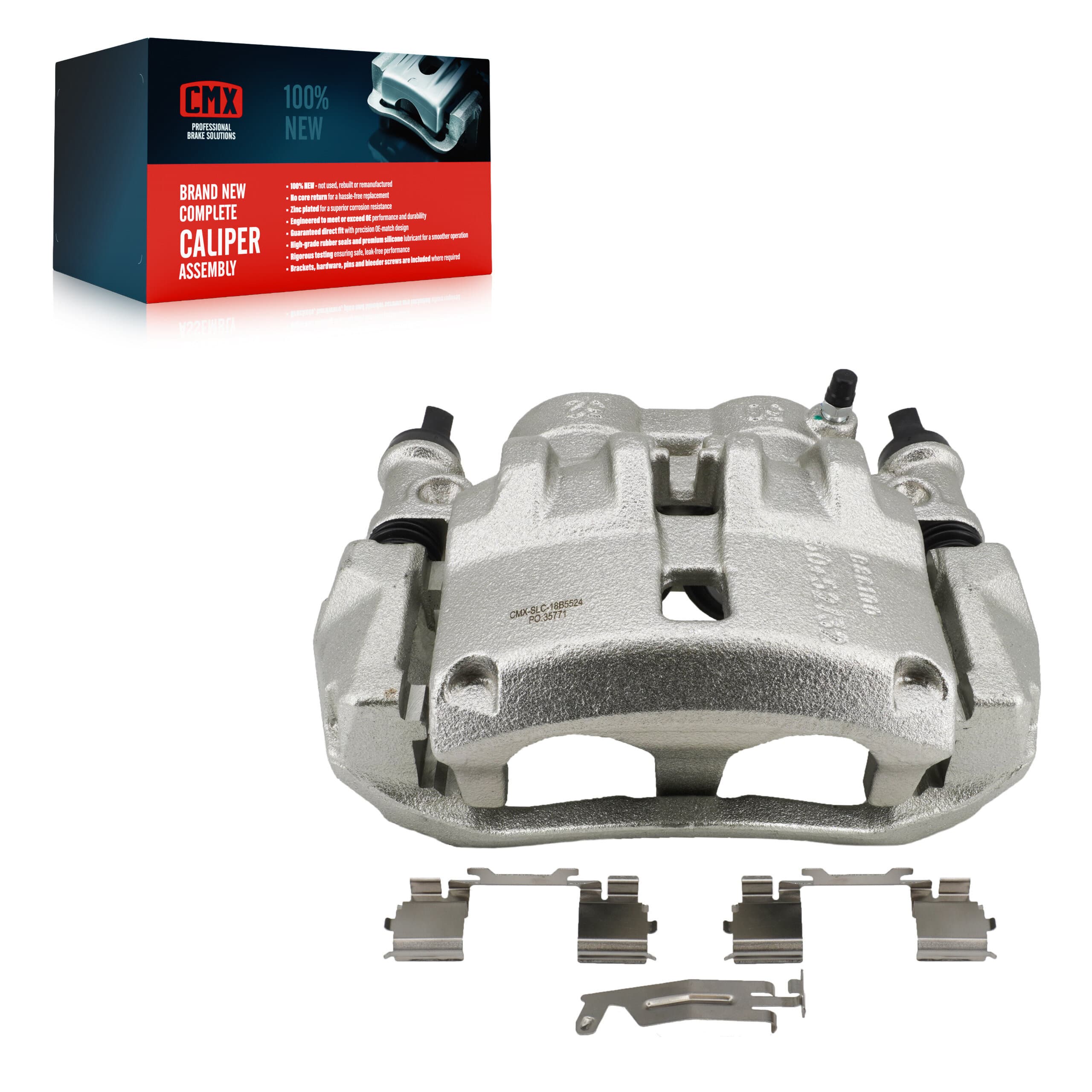 CMX - SLC-18B5524 - Front Left Disc Brake Caliper image 1
