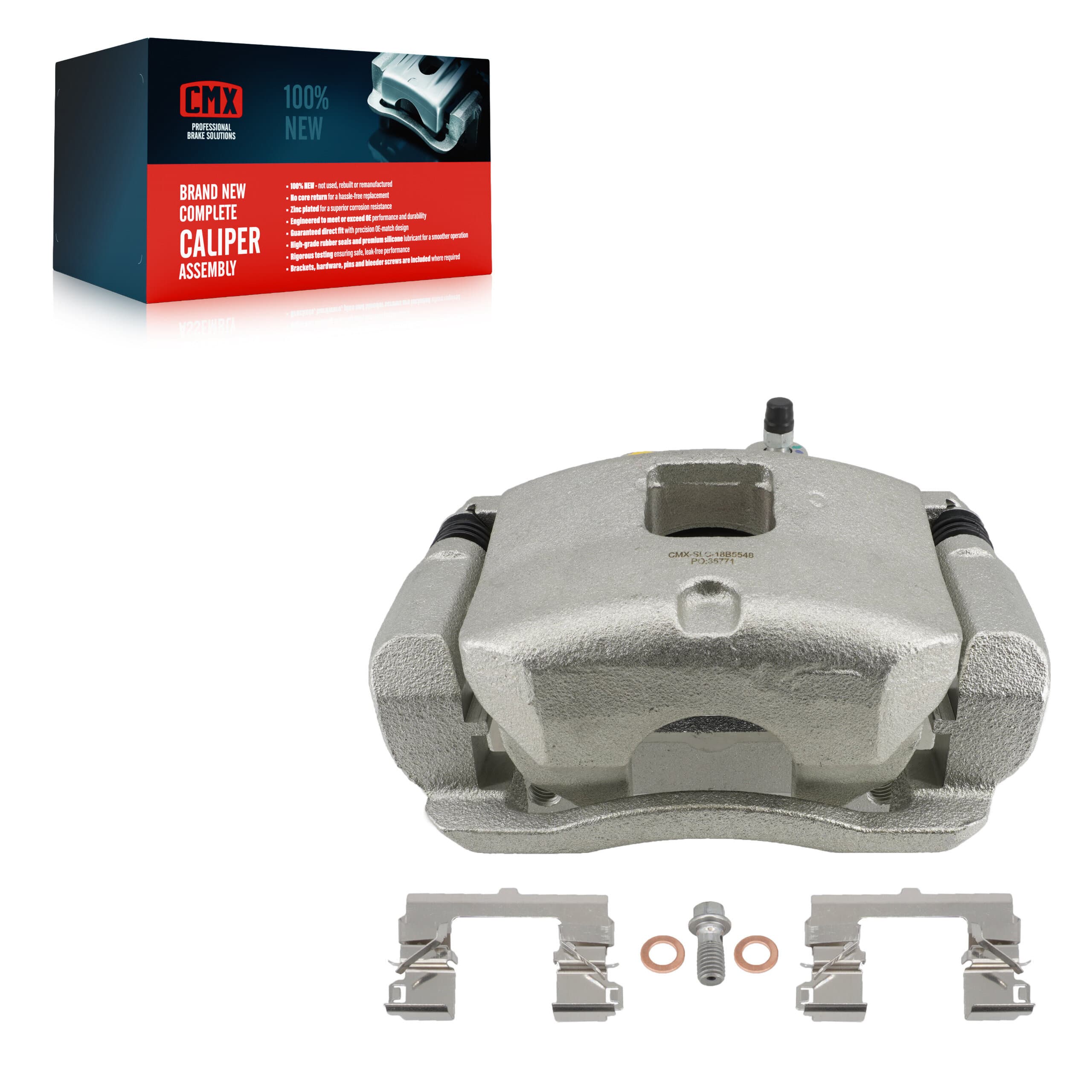 CMX - SLC-18B5548 - Front Left Disc Brake Caliper image 1