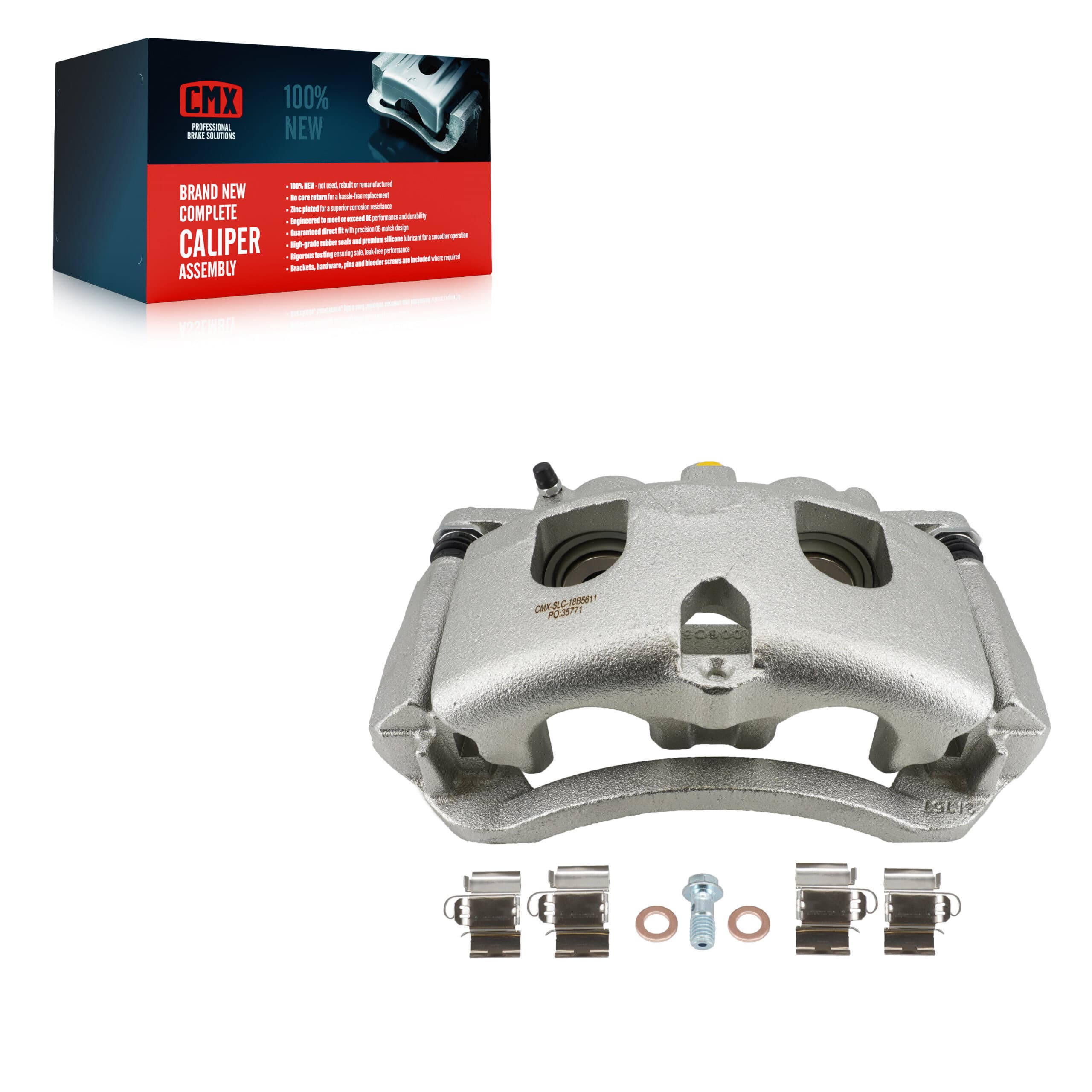 CMX - SLC-18B5611 - Rear Left Disc Brake Caliper image 1