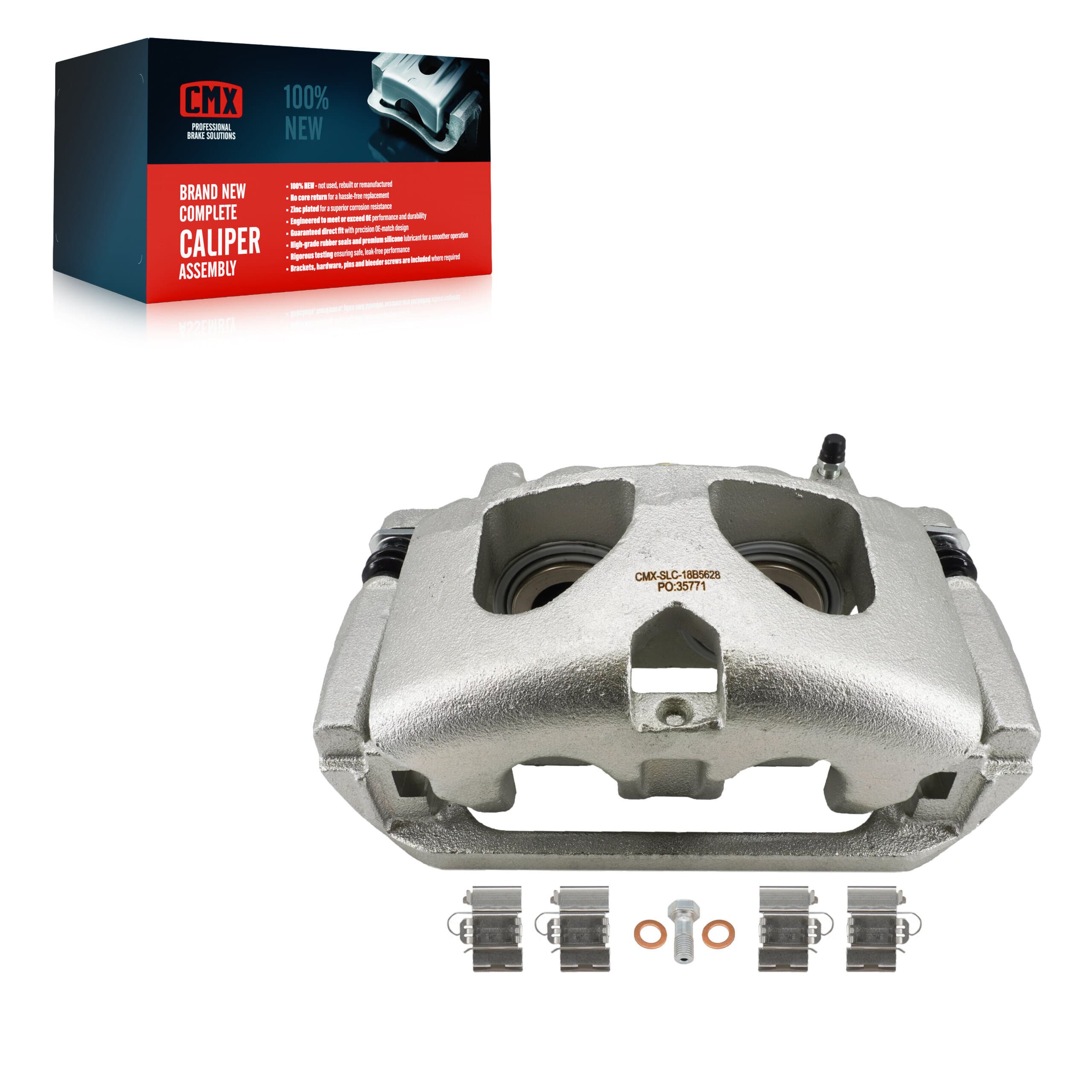 CMX - SLC-18B5628 - Front Right Disc Brake Caliper image 1