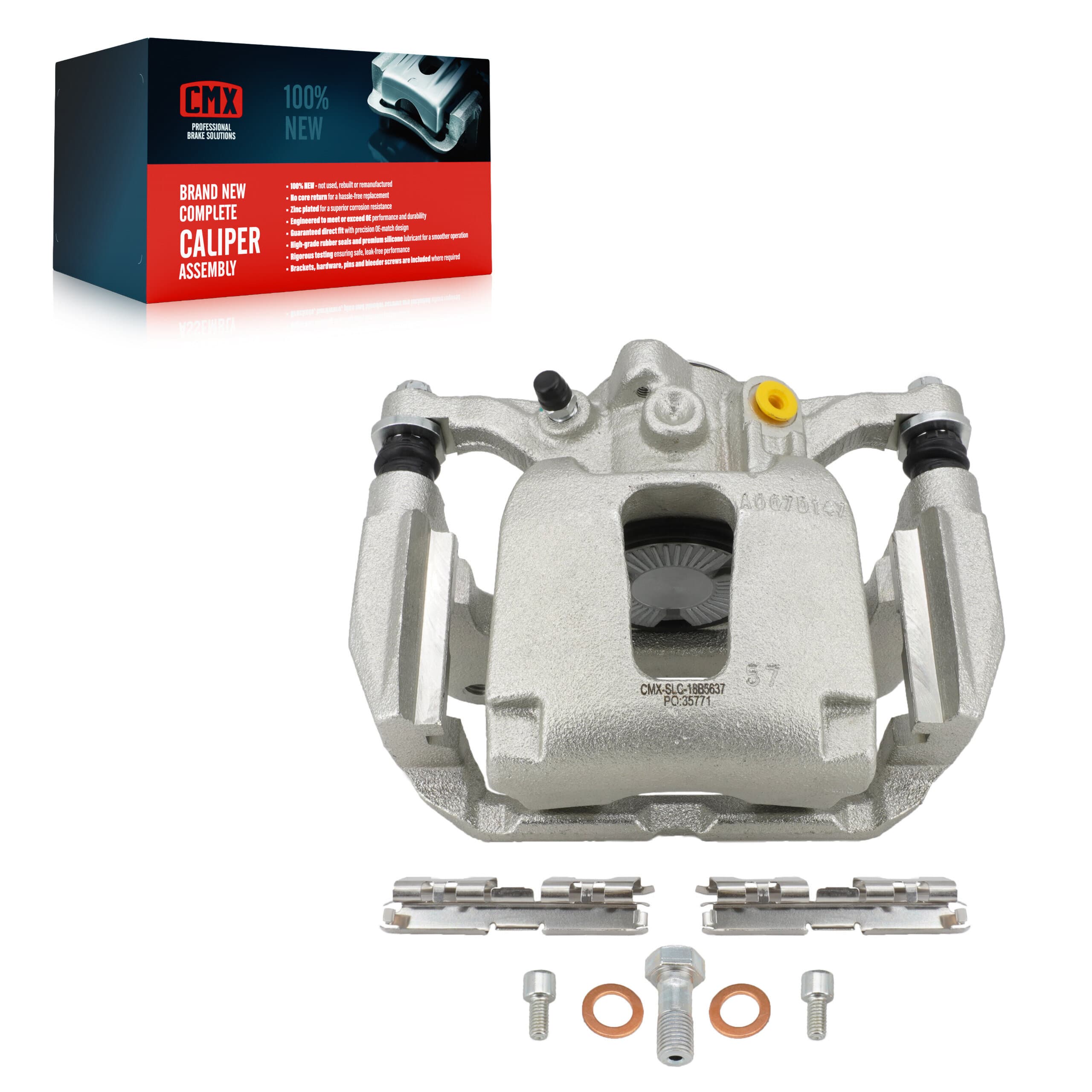 CMX - SLC-18B5637 - Rear Left Disc Brake Caliper image 1