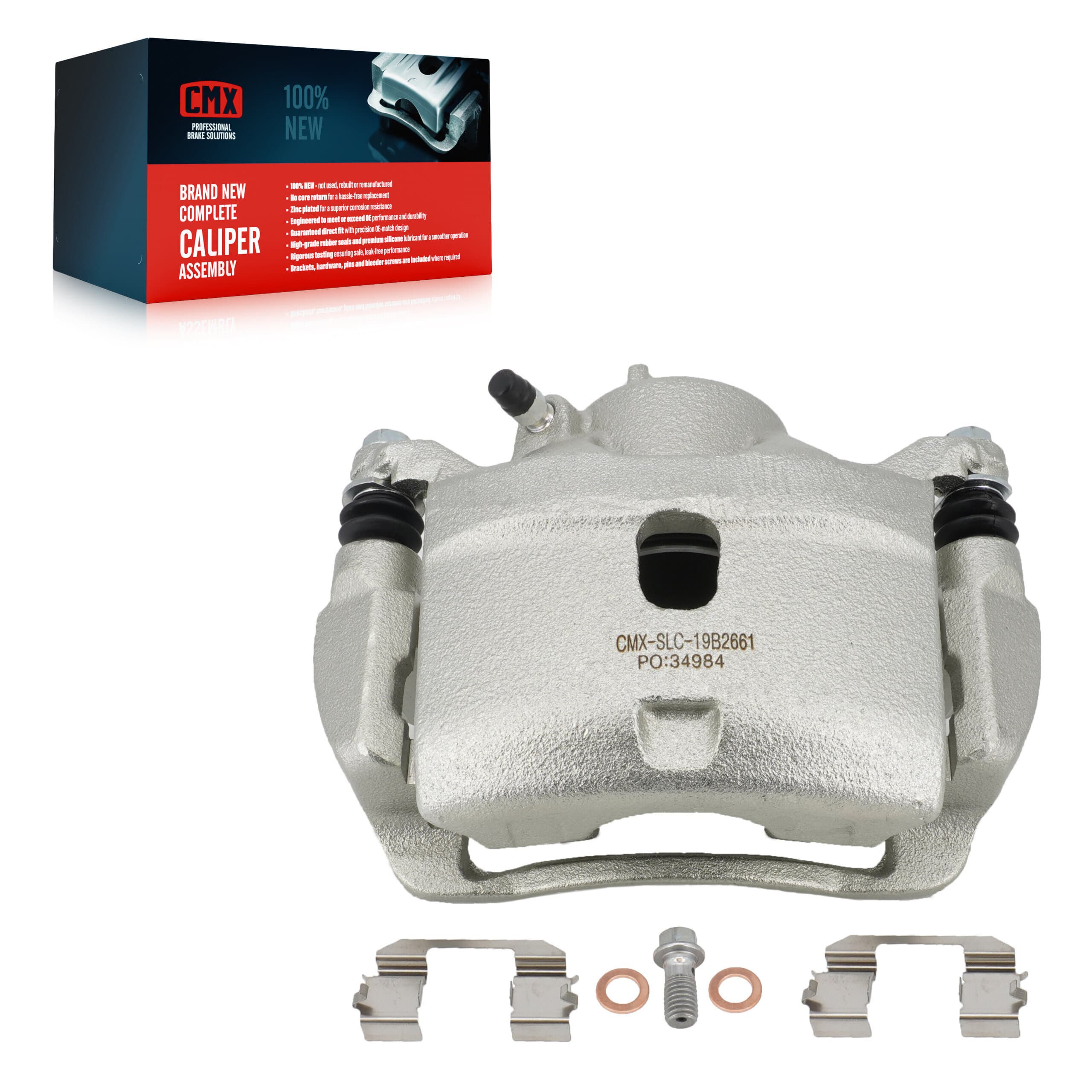 CMX - SLC-19B2661 - Front Right Disc Brake Caliper image 1