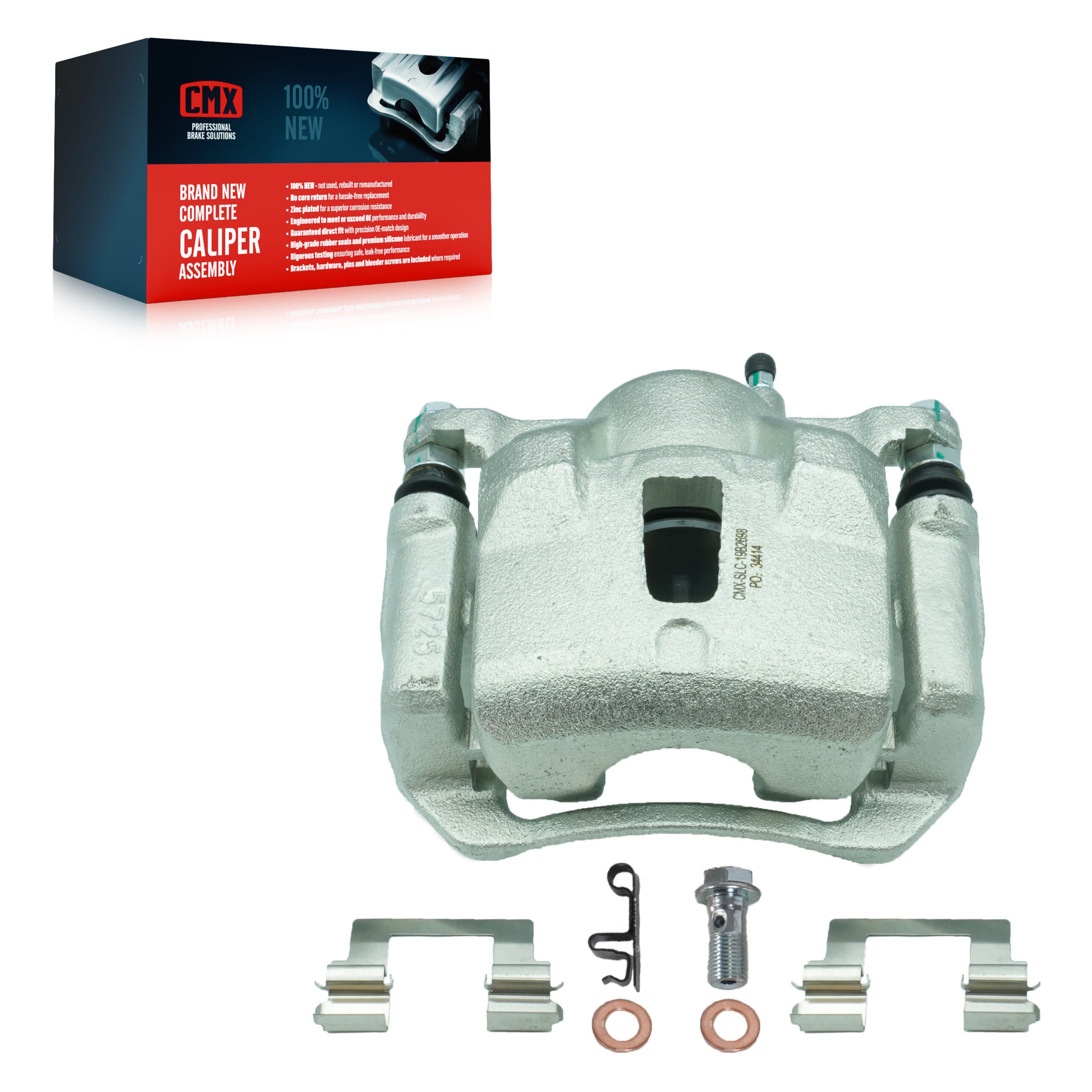 CMX - SLC-19B2698 - Front Left Disc Brake Caliper image 1