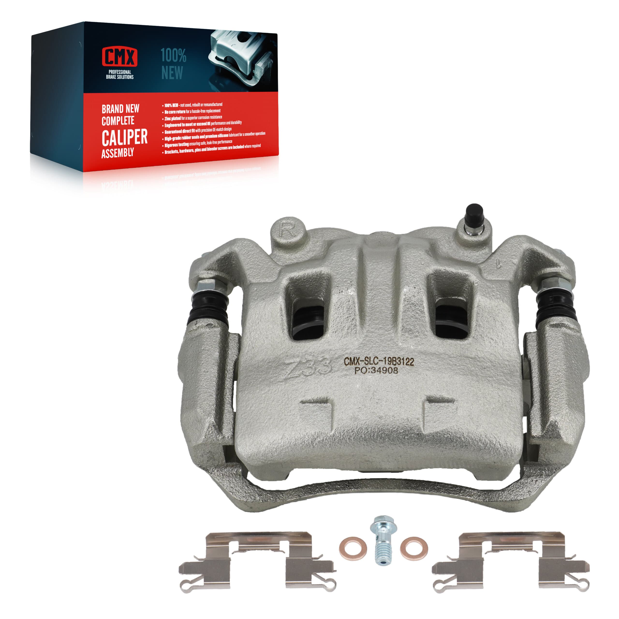 CMX - SLC-19B3122 - Front Right Disc Brake Caliper image 1