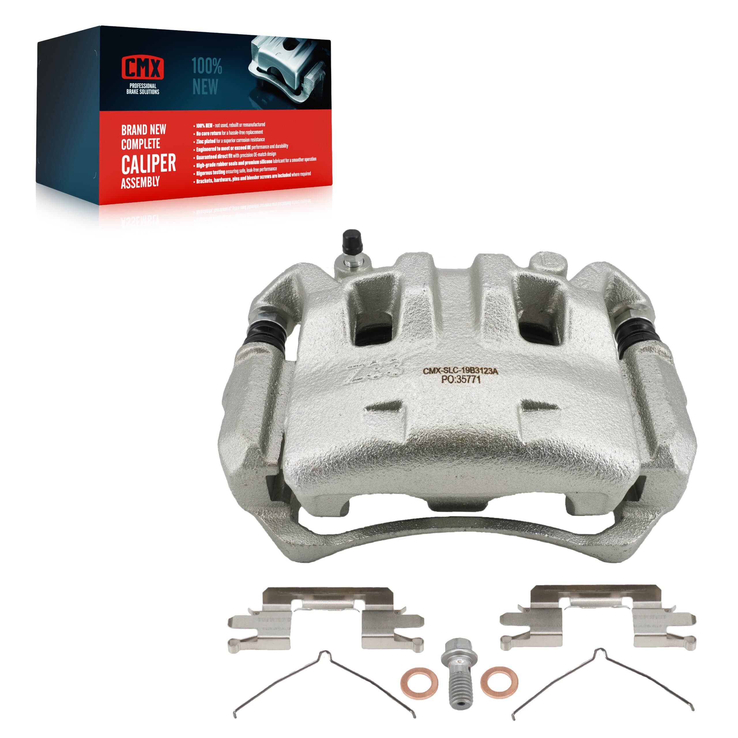 CMX - SLC-19B3123A - Front Left Disc Brake Caliper image 1